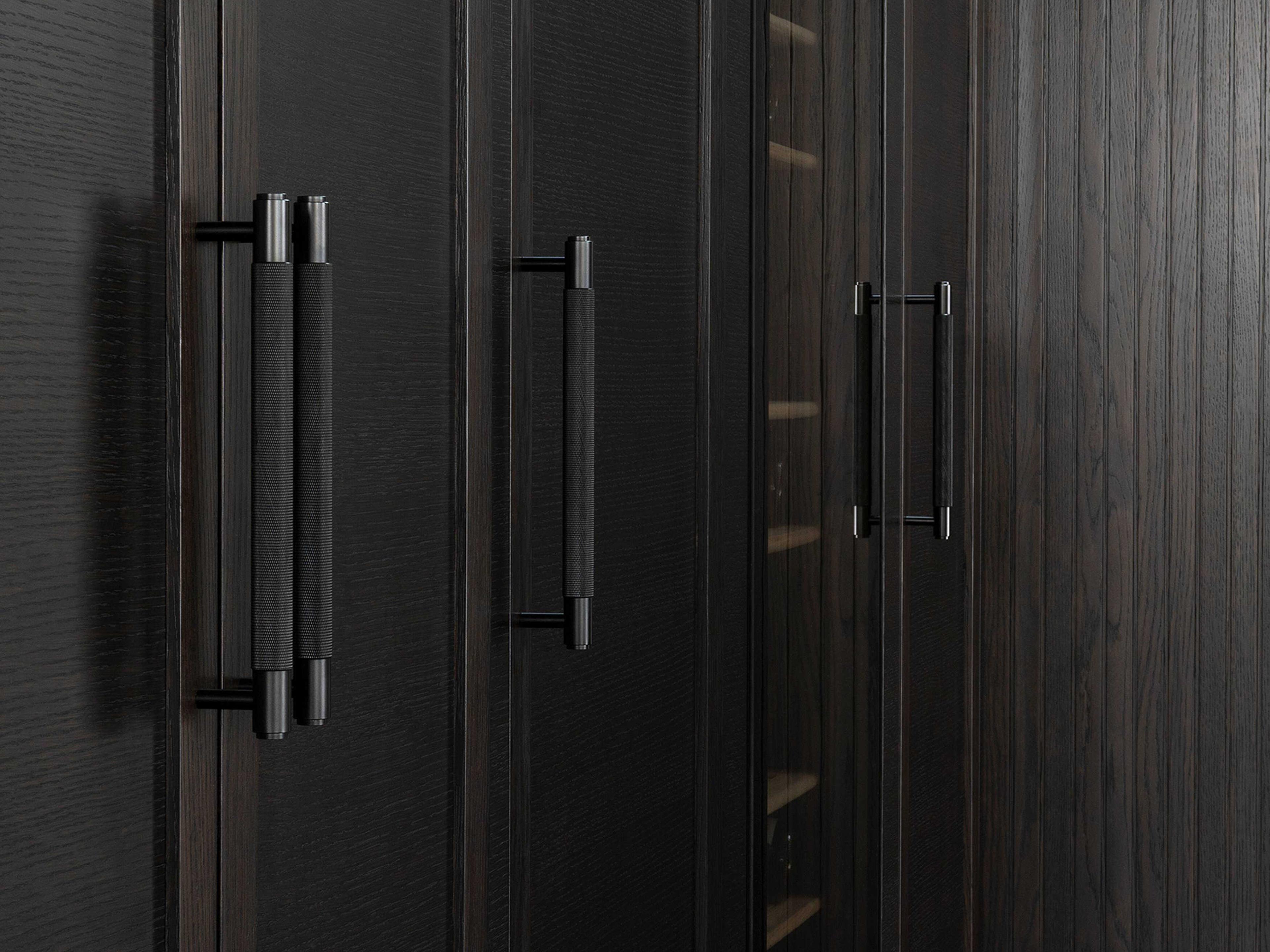 Buster + Punch Smoked Bronze Cross Plate Pull Bar