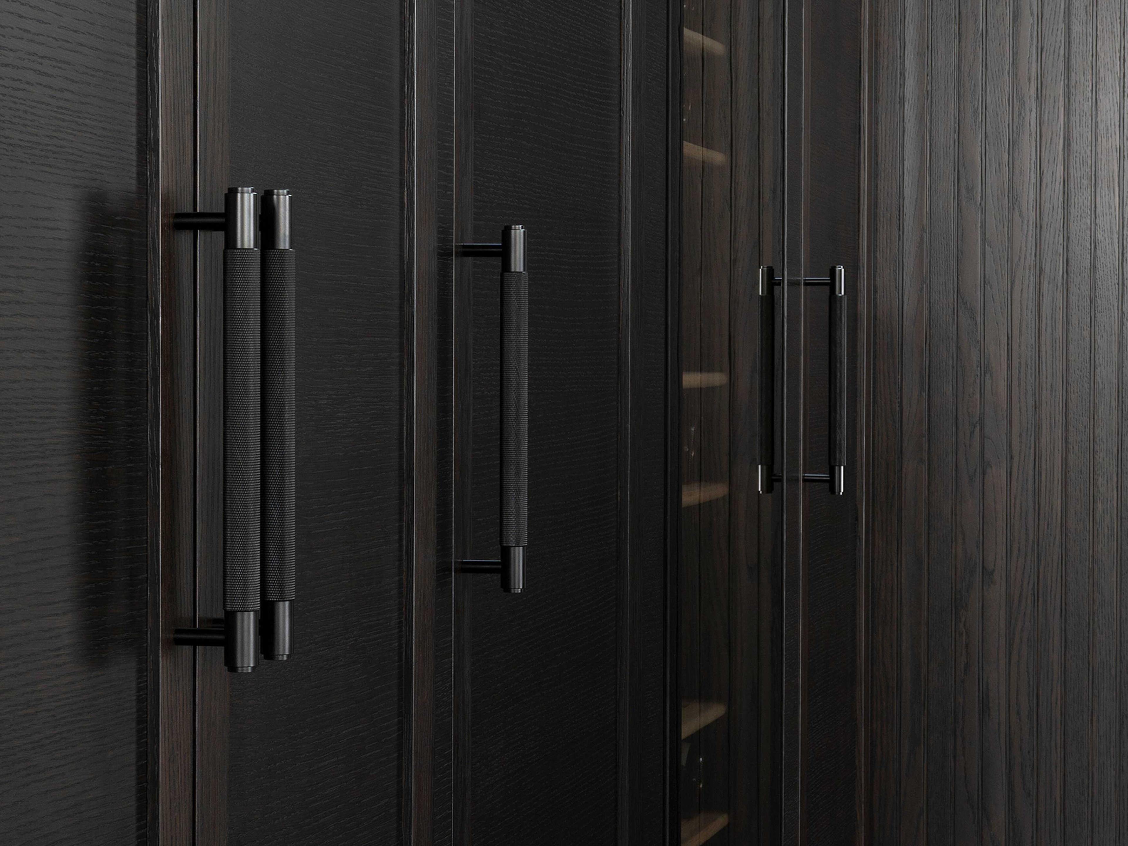 Buster + Punch Smoked Bronze Cross Plate Pull Bar