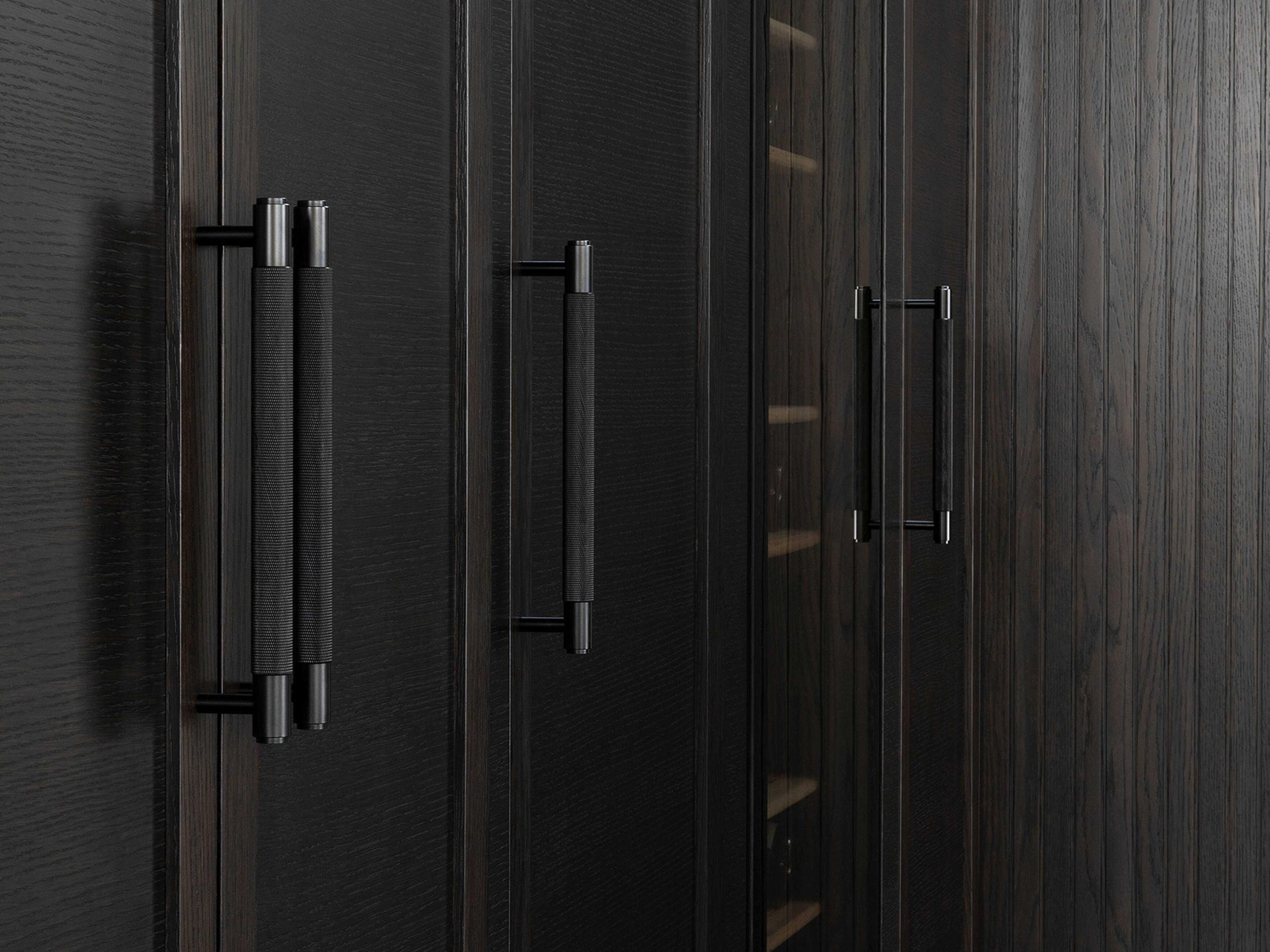 Buster + Punch Smoked Bronze Cross Plate Pull Bar