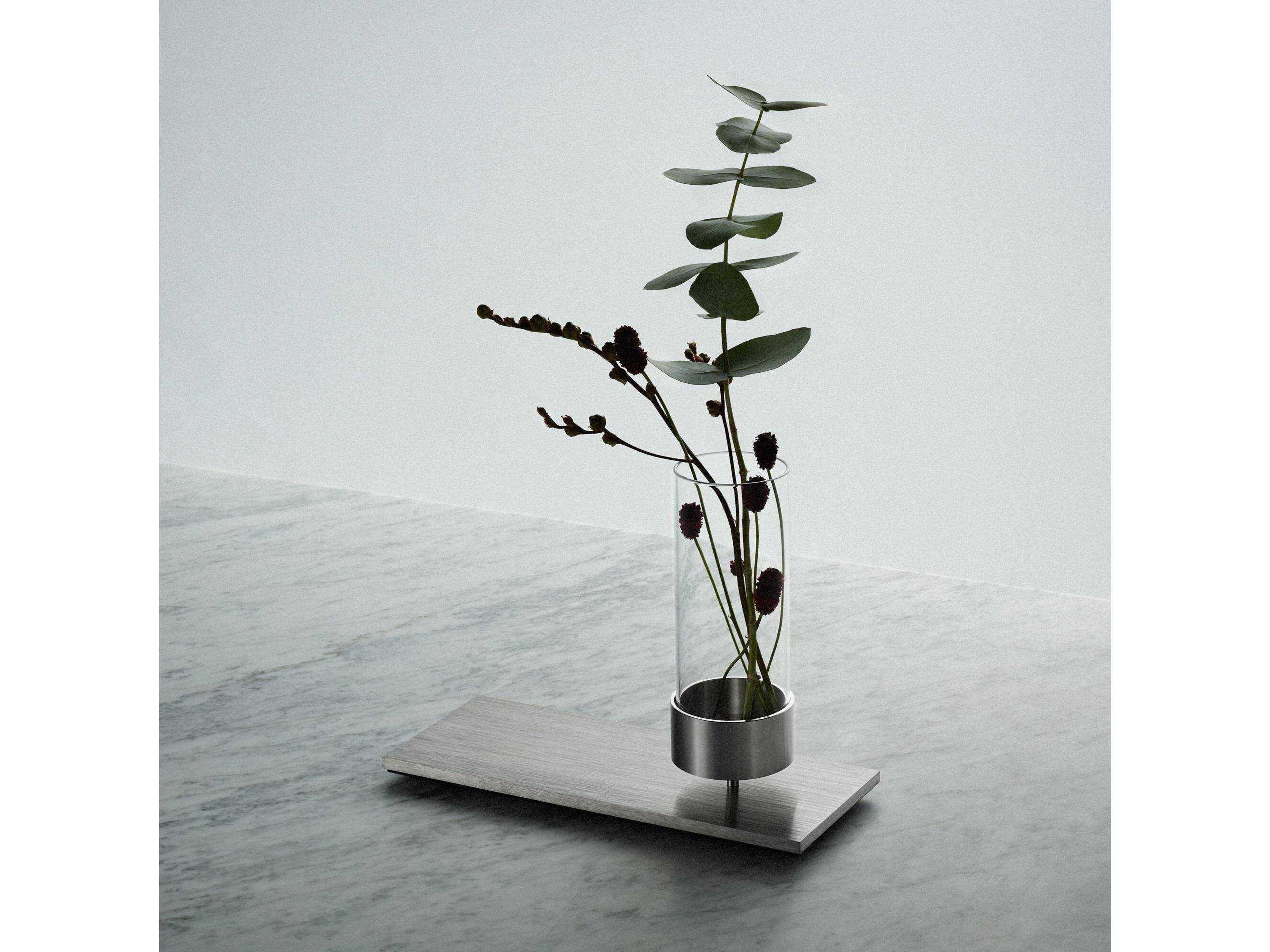 Machined Steel Vase