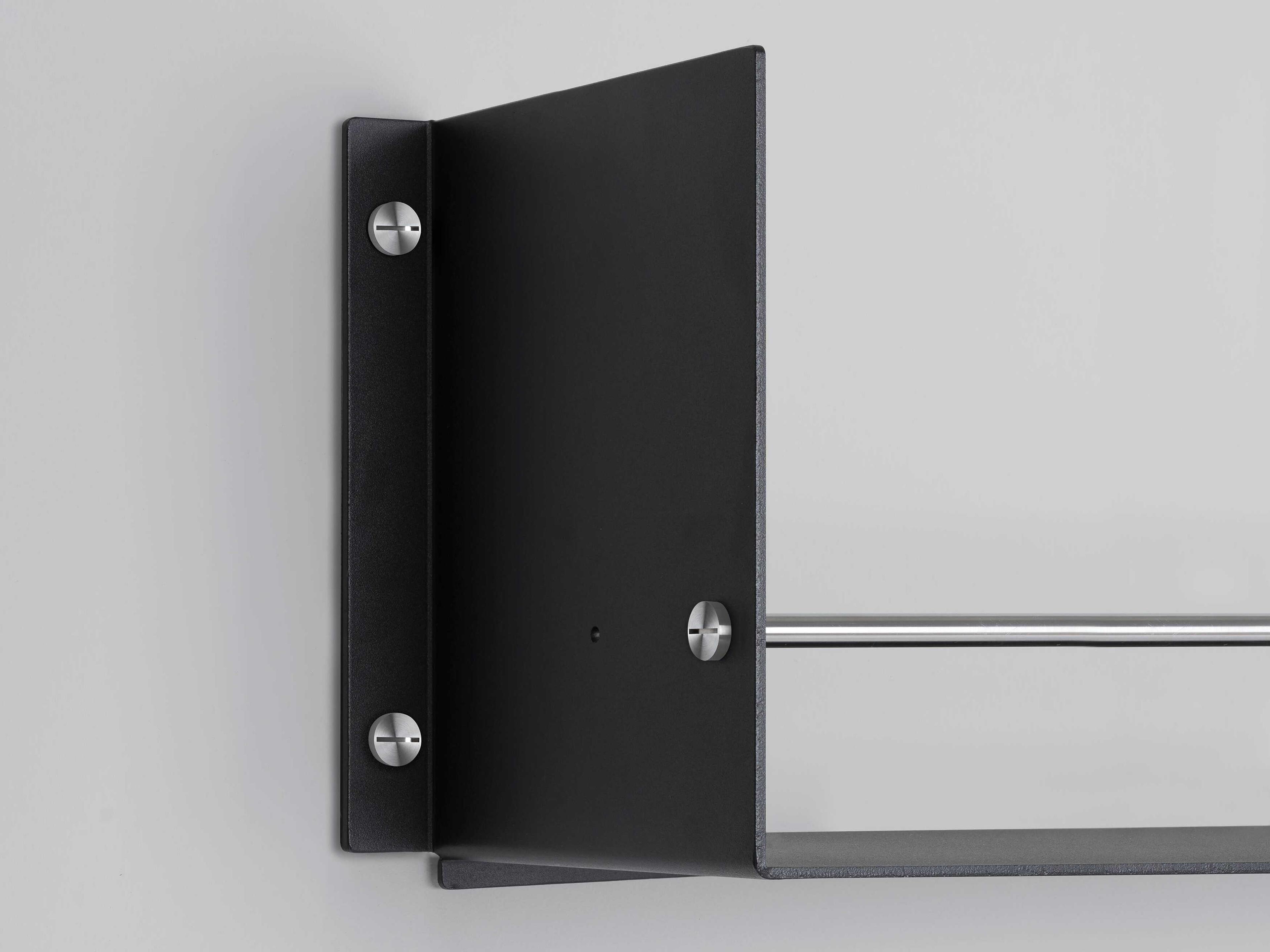 Buster + Punch Black Steel Girder Kitchen Shelf