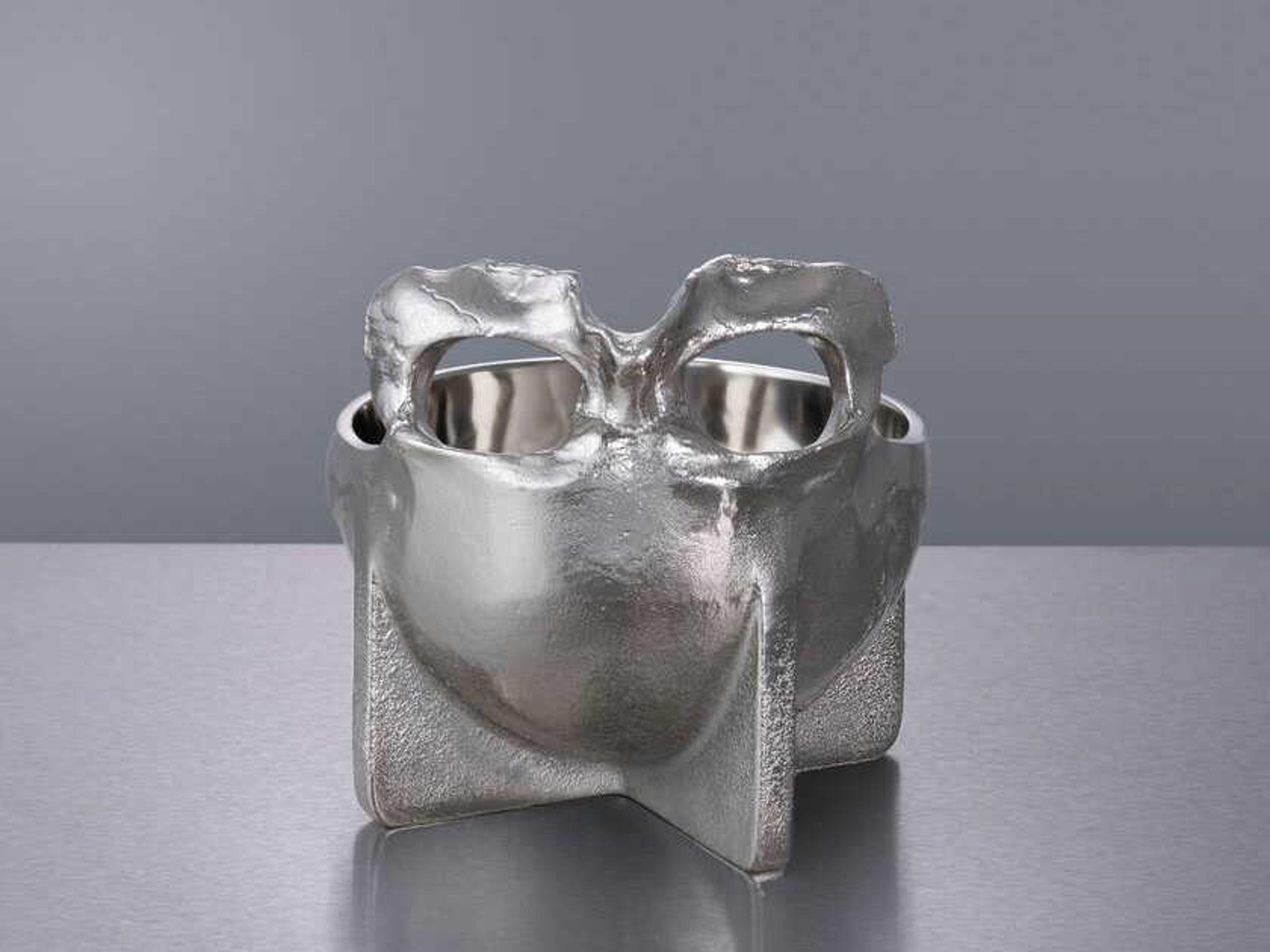 Buster + Punch Travis Barker Brass Skull Decorative Bowl