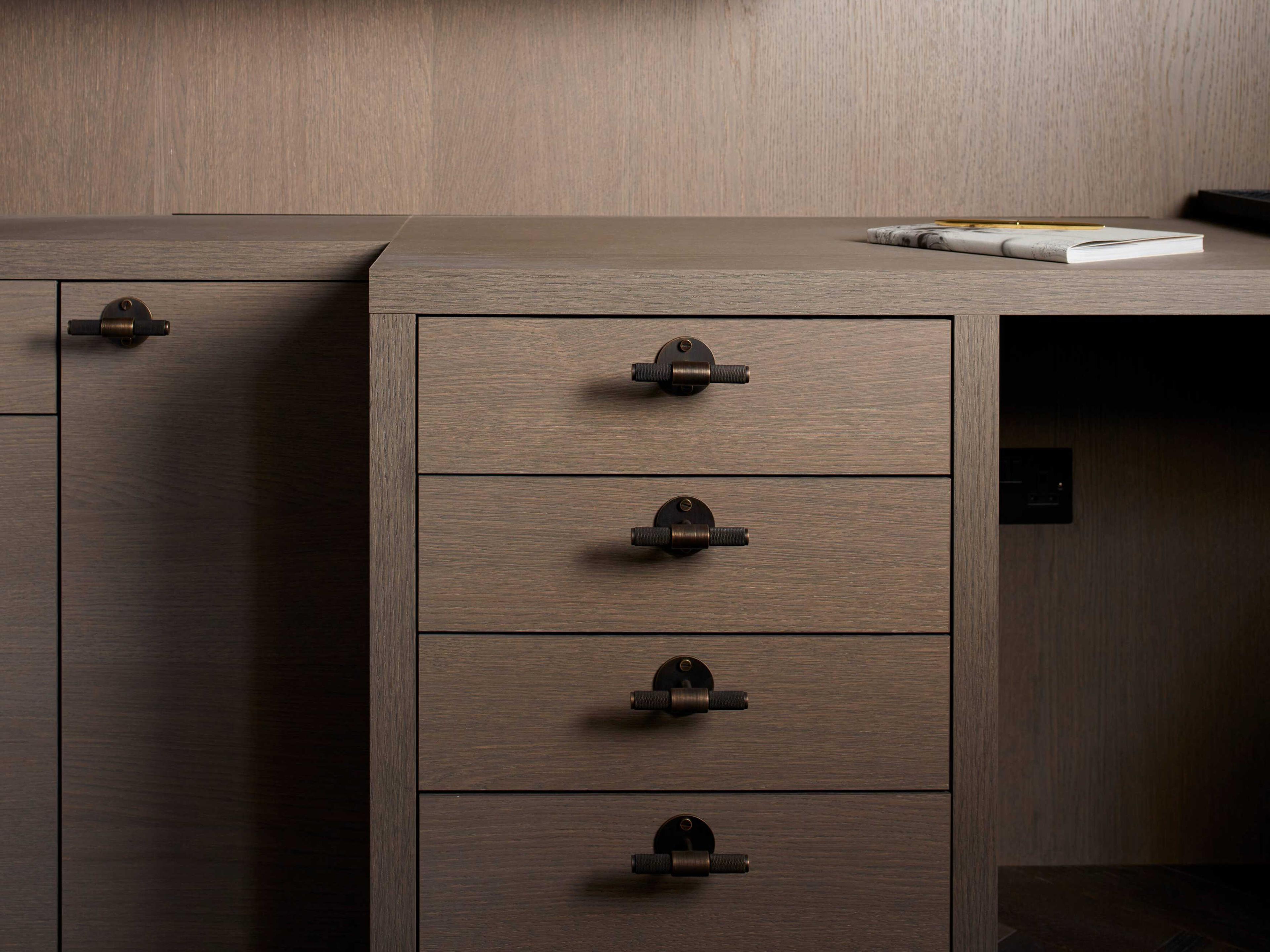 Buster + Punch Smoked Bronze Plated Cross T-Bar