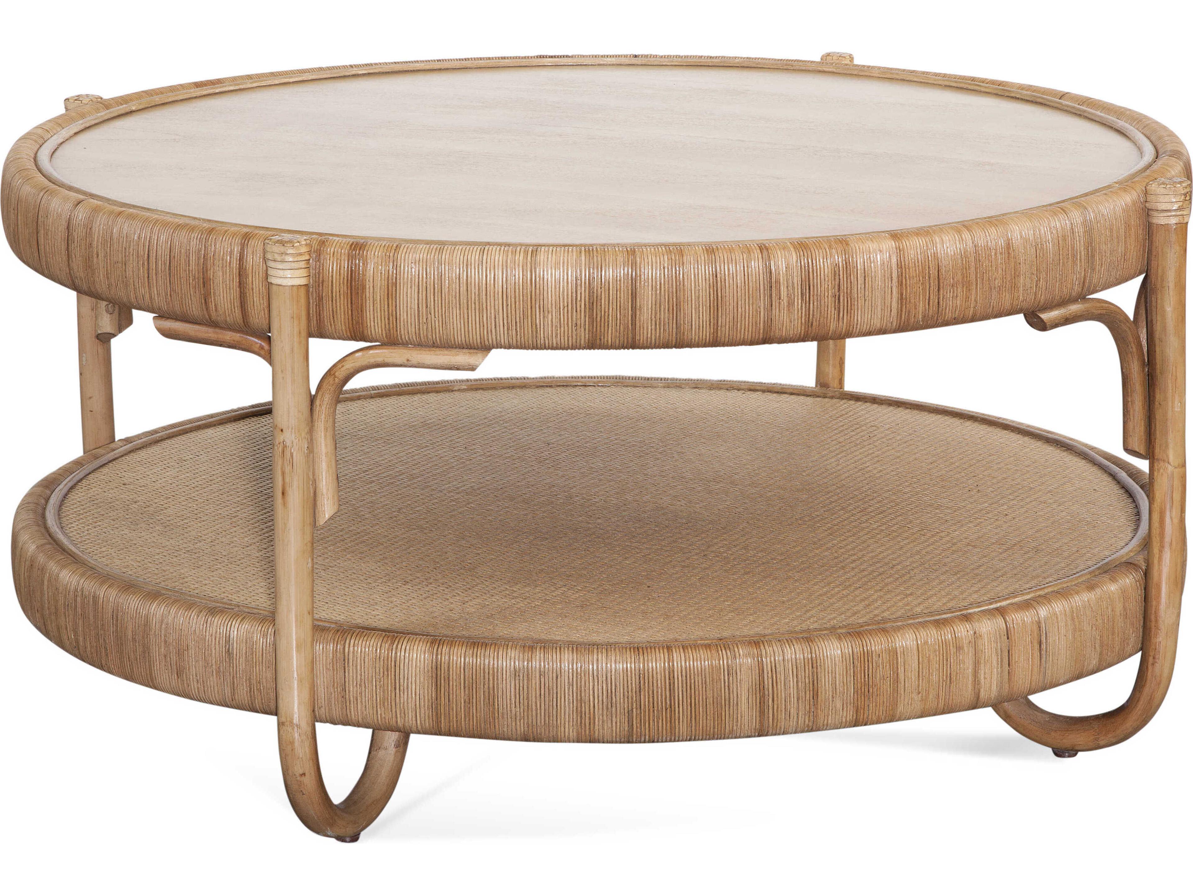 Willow Creek Round Wood Cocktail Table