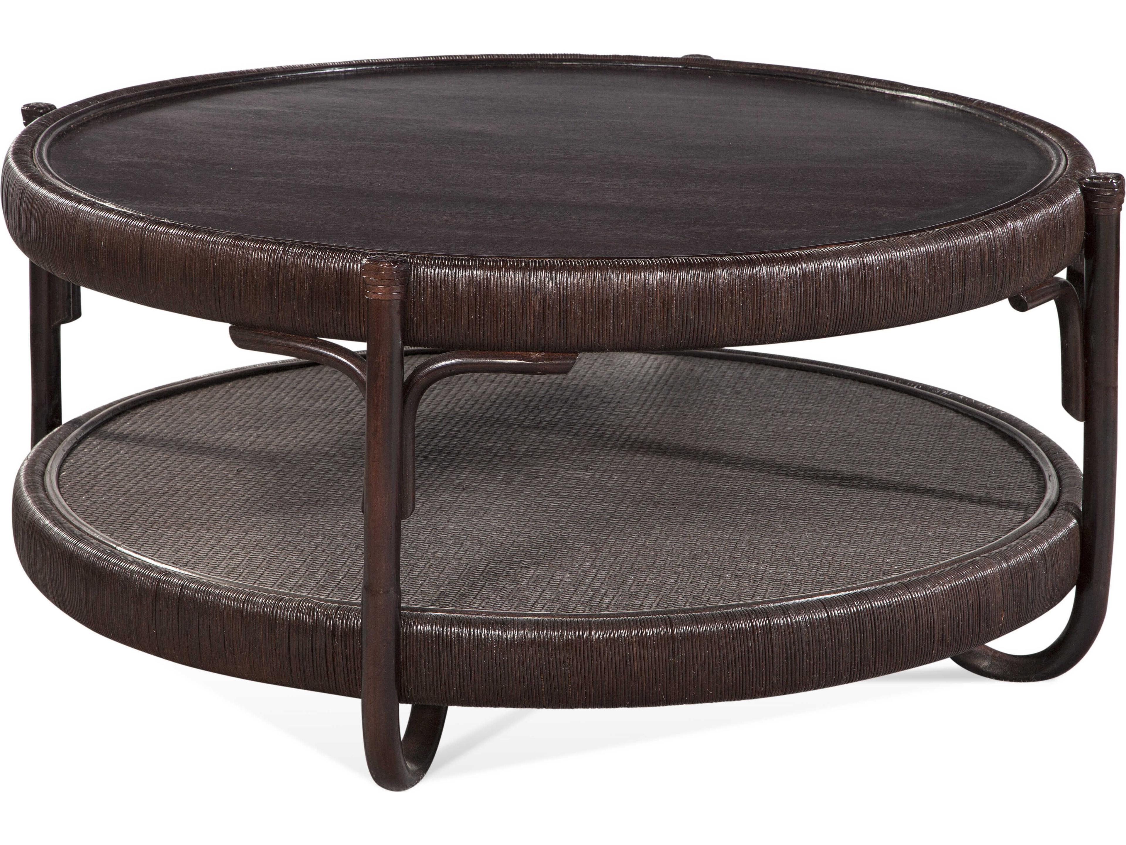 Braxton Culler Willow Creek Round Wood Cocktail Table