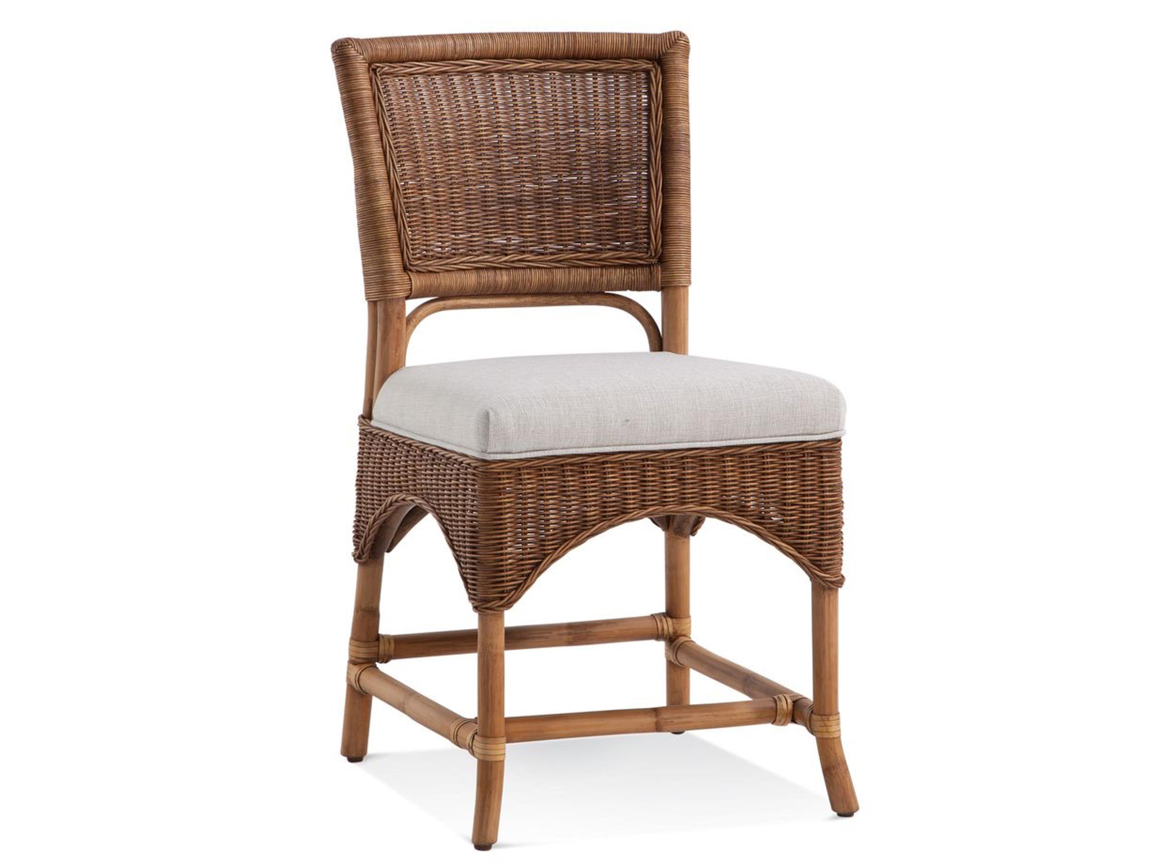 Braxton Culler Palm Cove Blue Upholstered Side Dining Chair