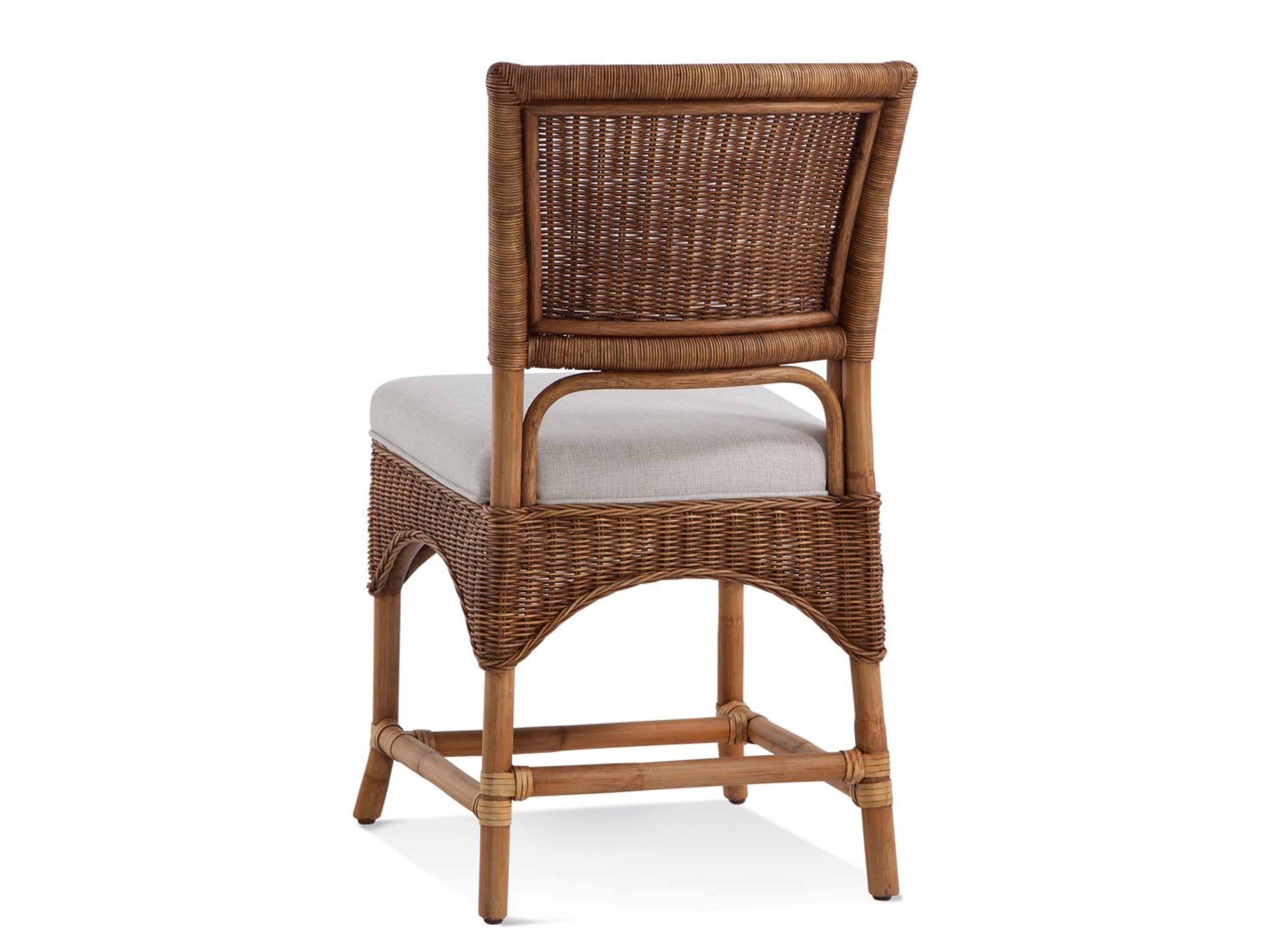 Braxton Culler Palm Cove Blue Upholstered Side Dining Chair