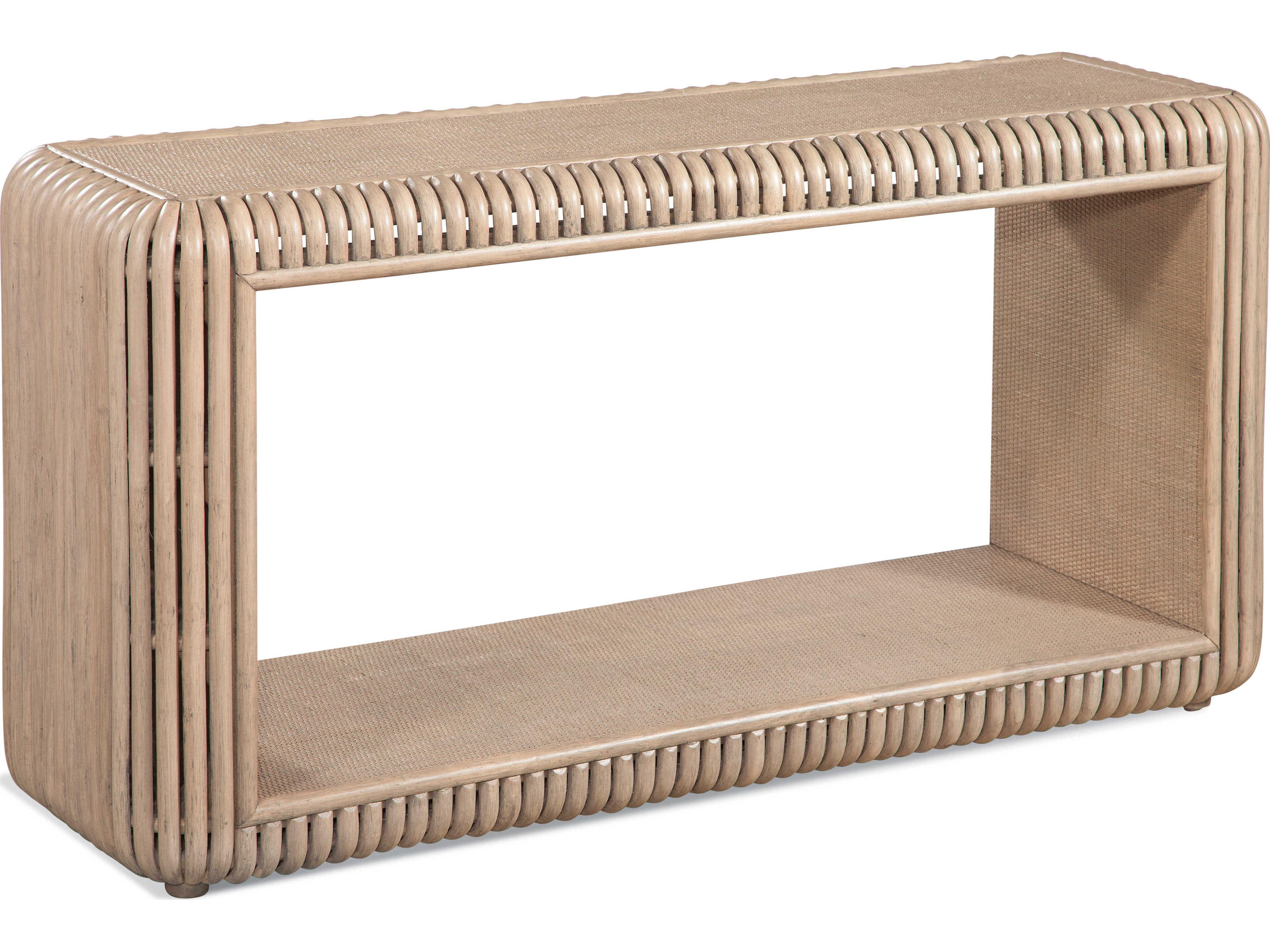 Tulum Rectangular Wood Console Table
