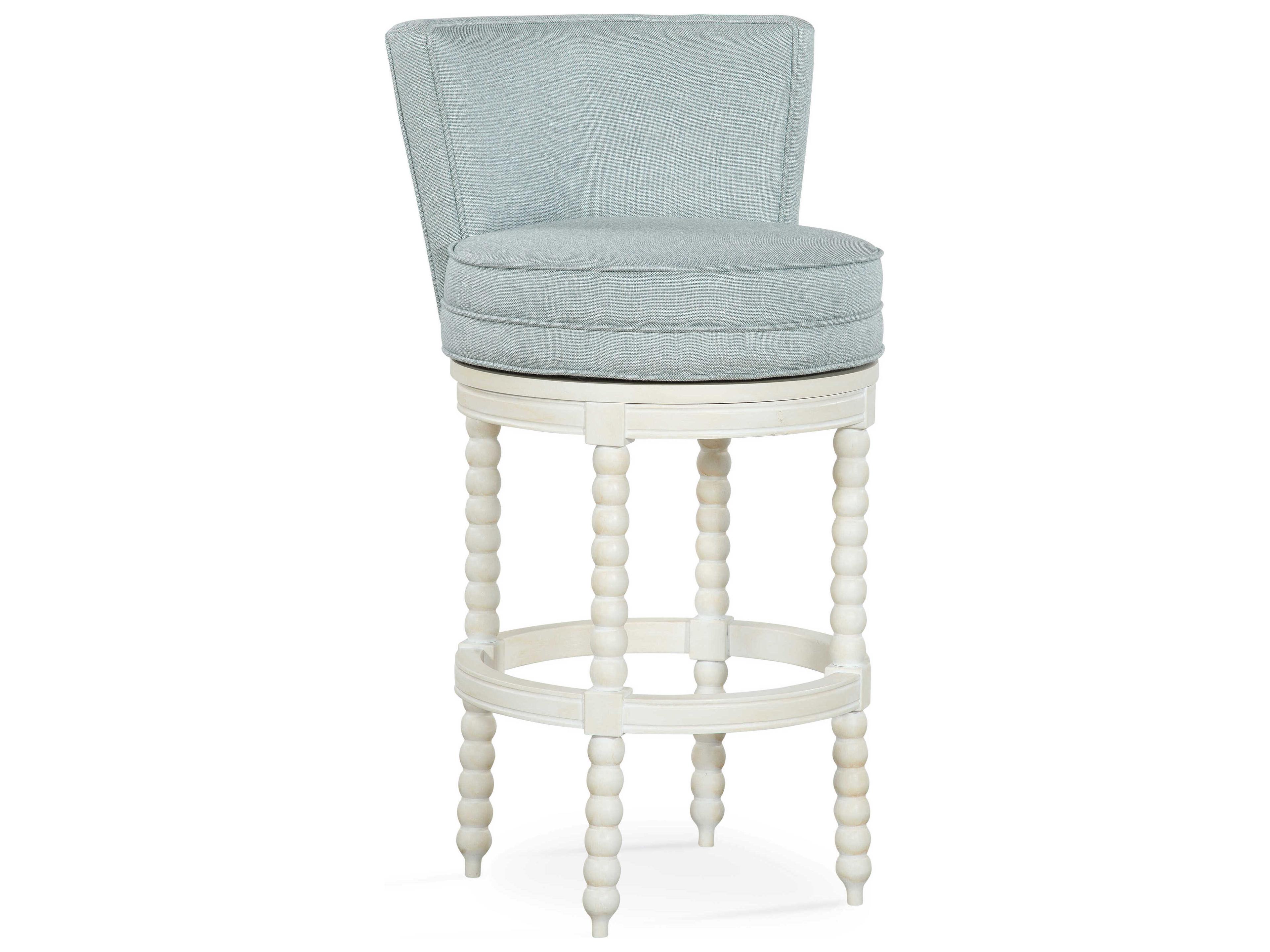 Lind Island Upholstered Hardwood Bar Stool