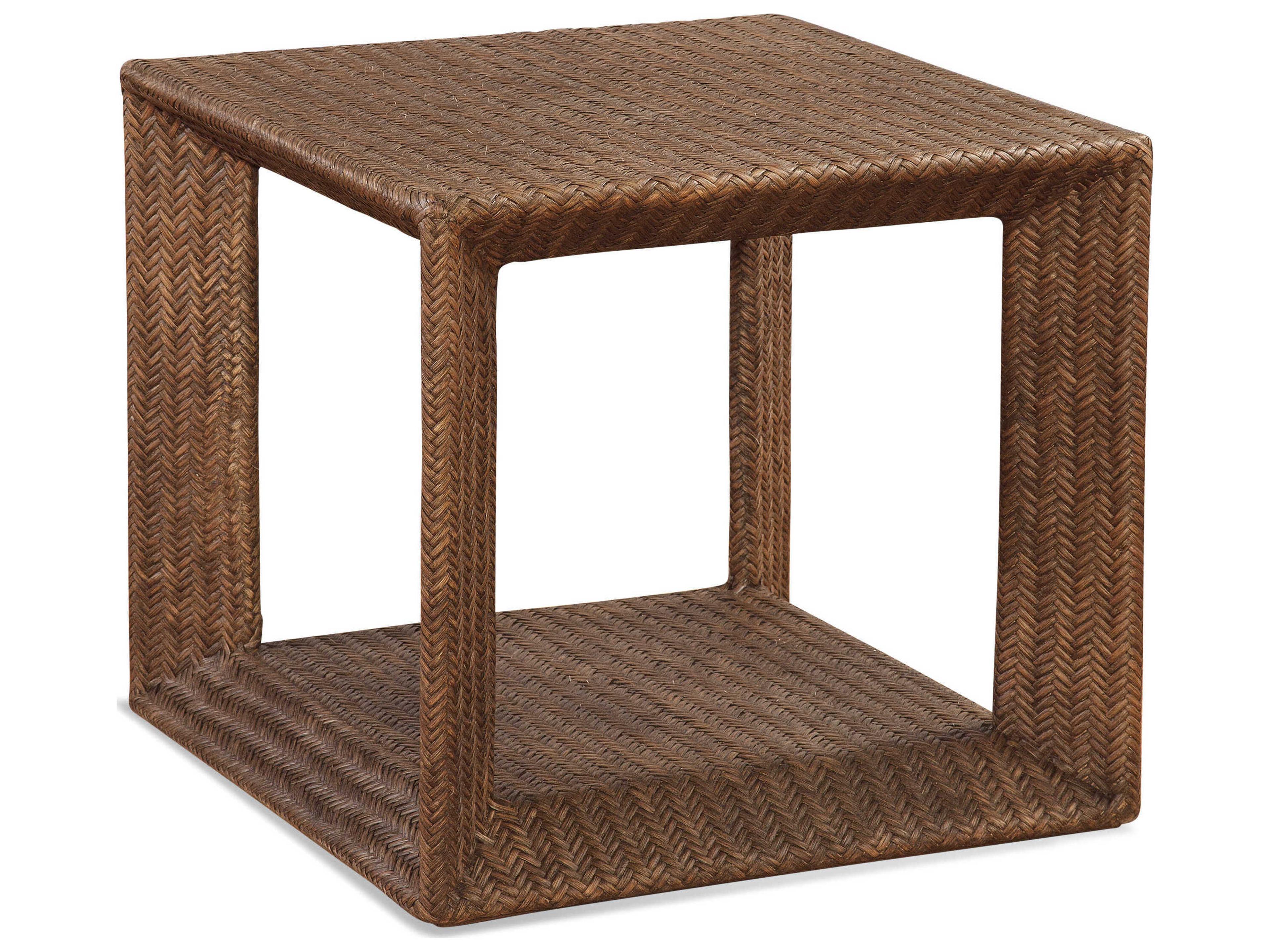 Gorden Rectangular Rattan End Table