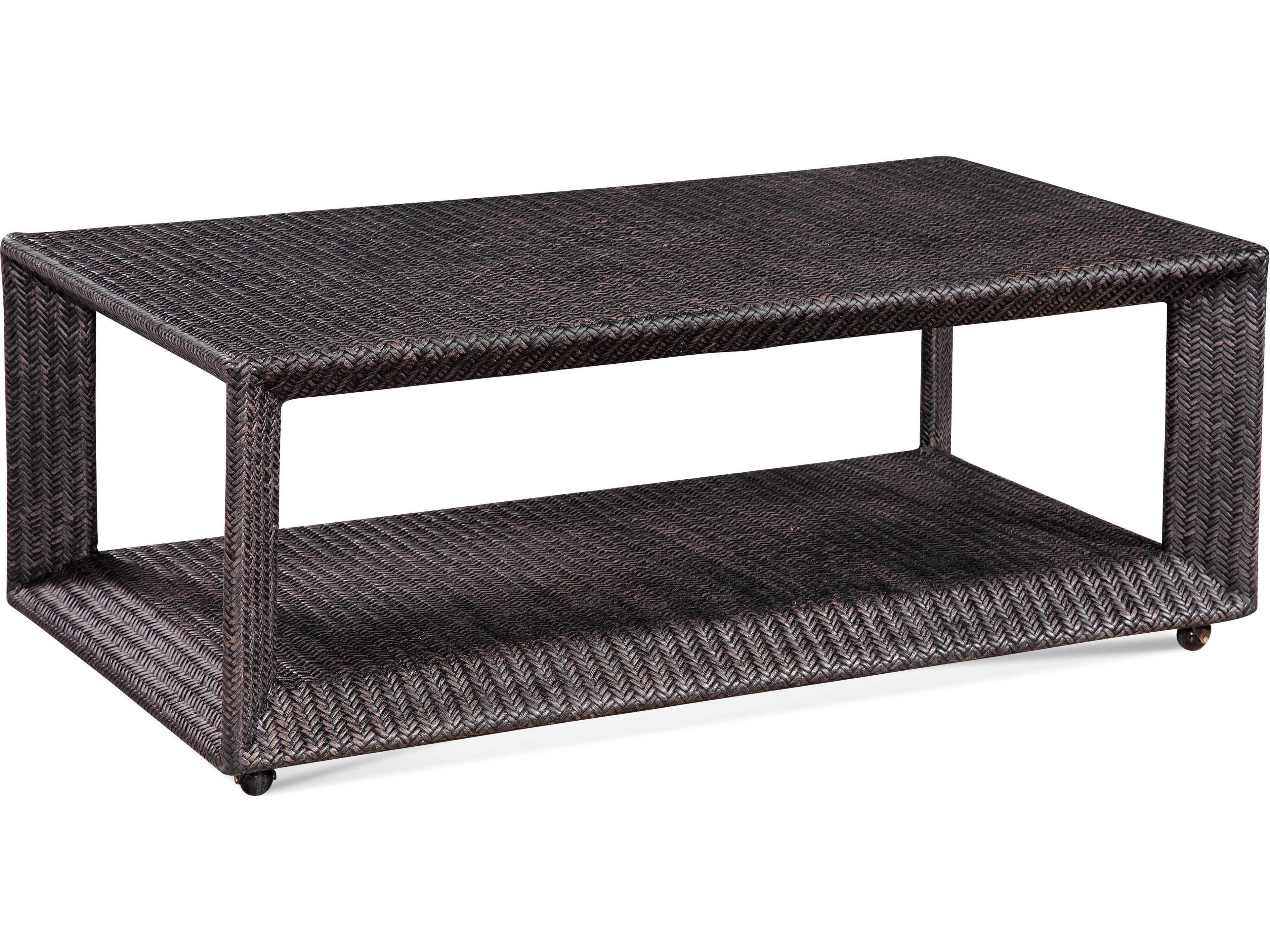 Braxton Culler Gorden Rectangular Rattan Coffee Table