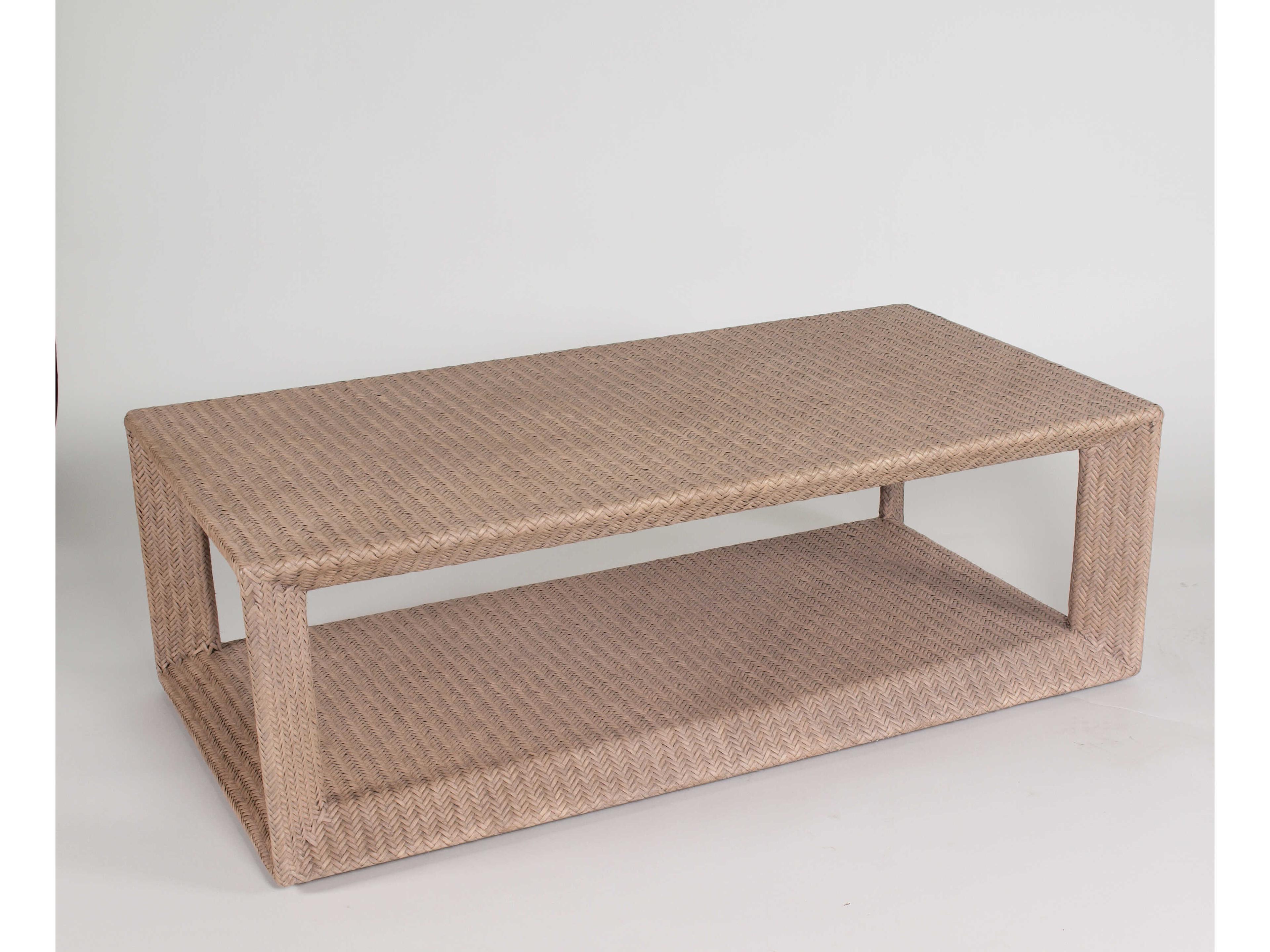 Braxton Culler Gorden Rectangular Rattan Coffee Table