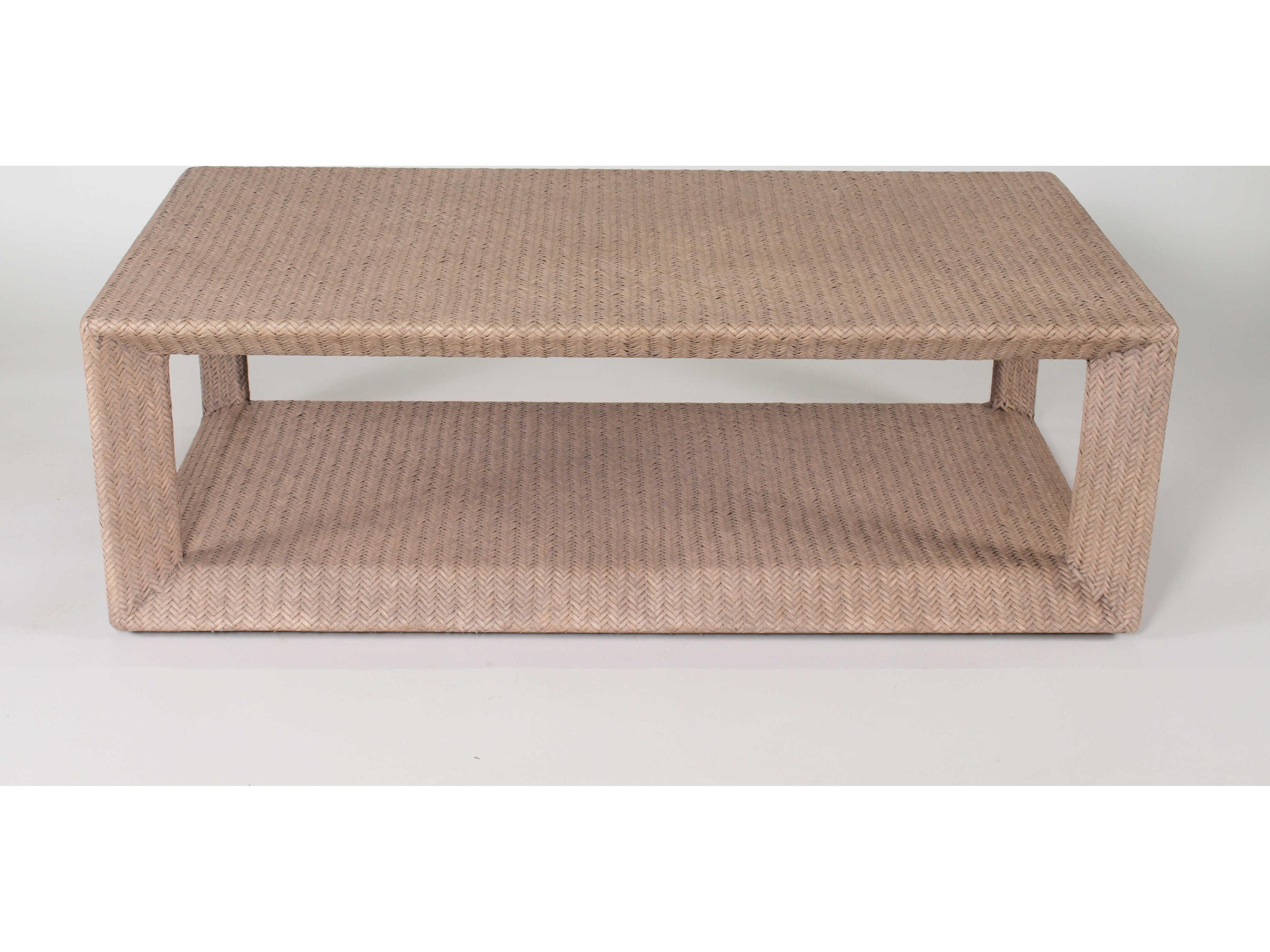 Braxton Culler Gorden Rectangular Rattan Coffee Table