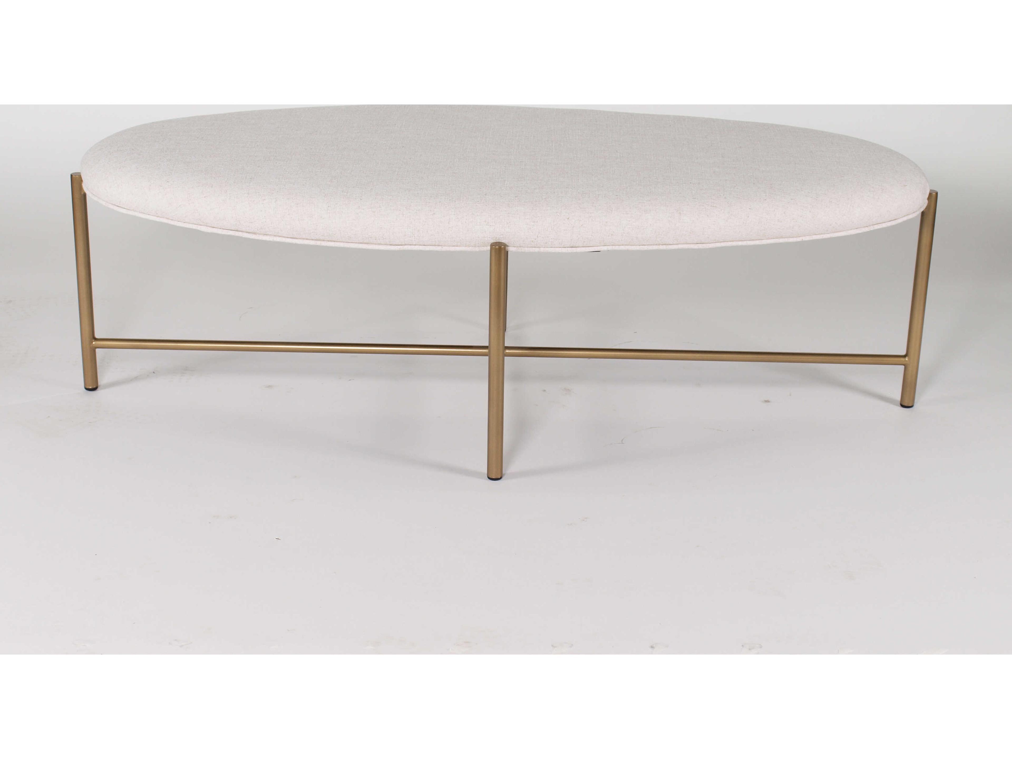 Braxton Culler Tobin Oval Fabric Coffee Table