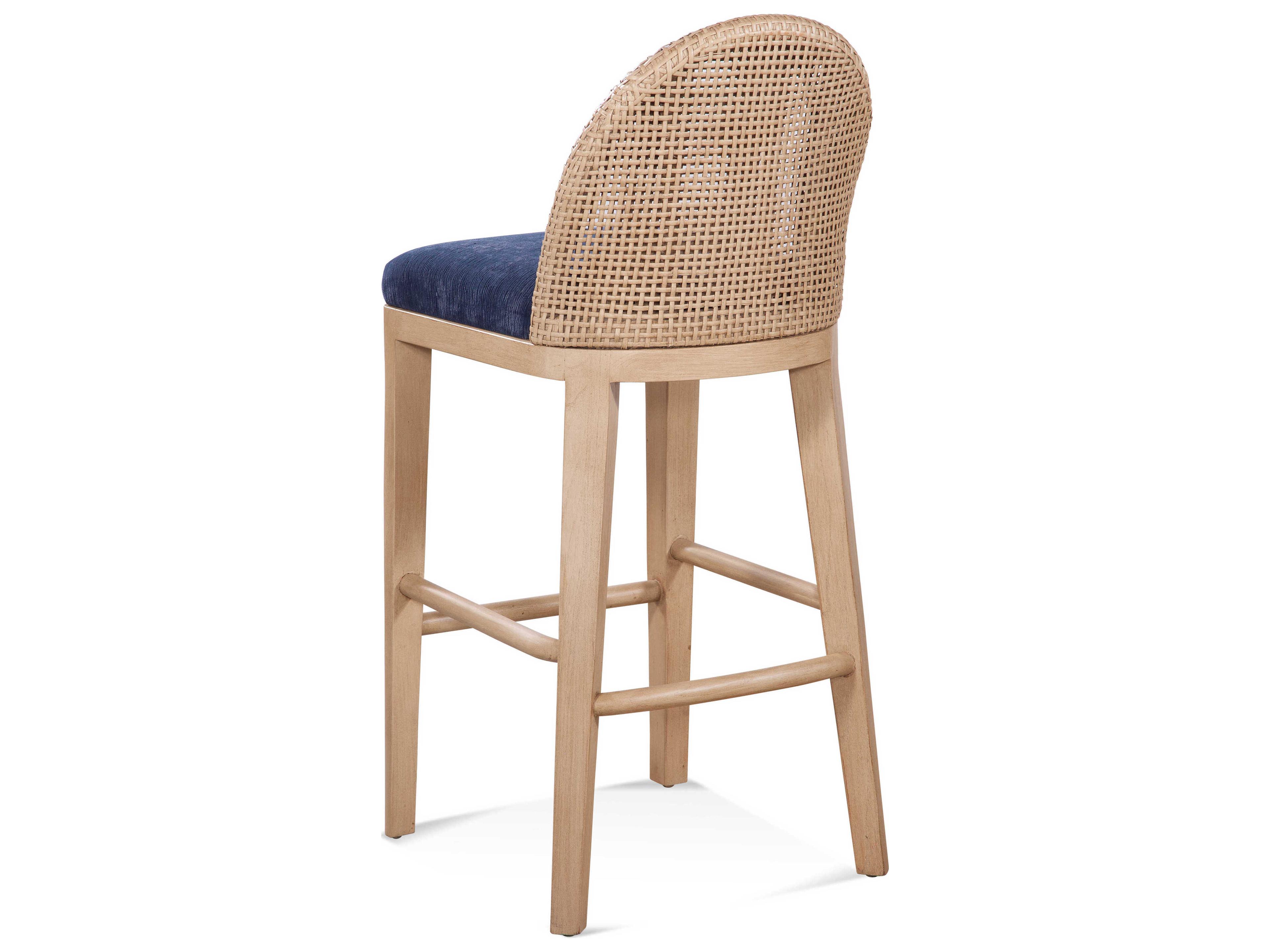 Braxton Culler Lawrence Upholstered Solid Wood Bar Stool