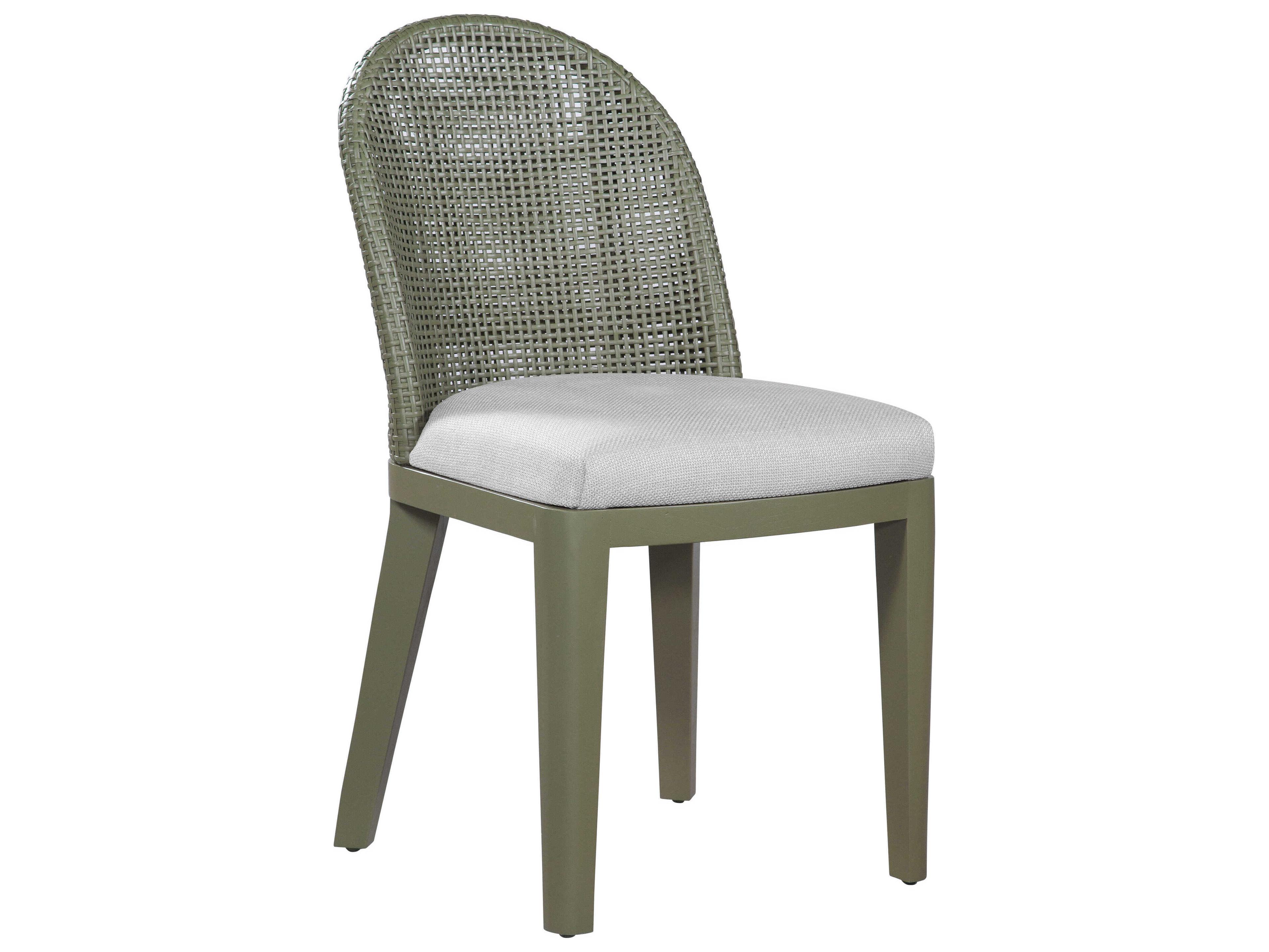 Braxton Culler Lawrence Solid Wood Beige Upholstered Armless Dining Chair