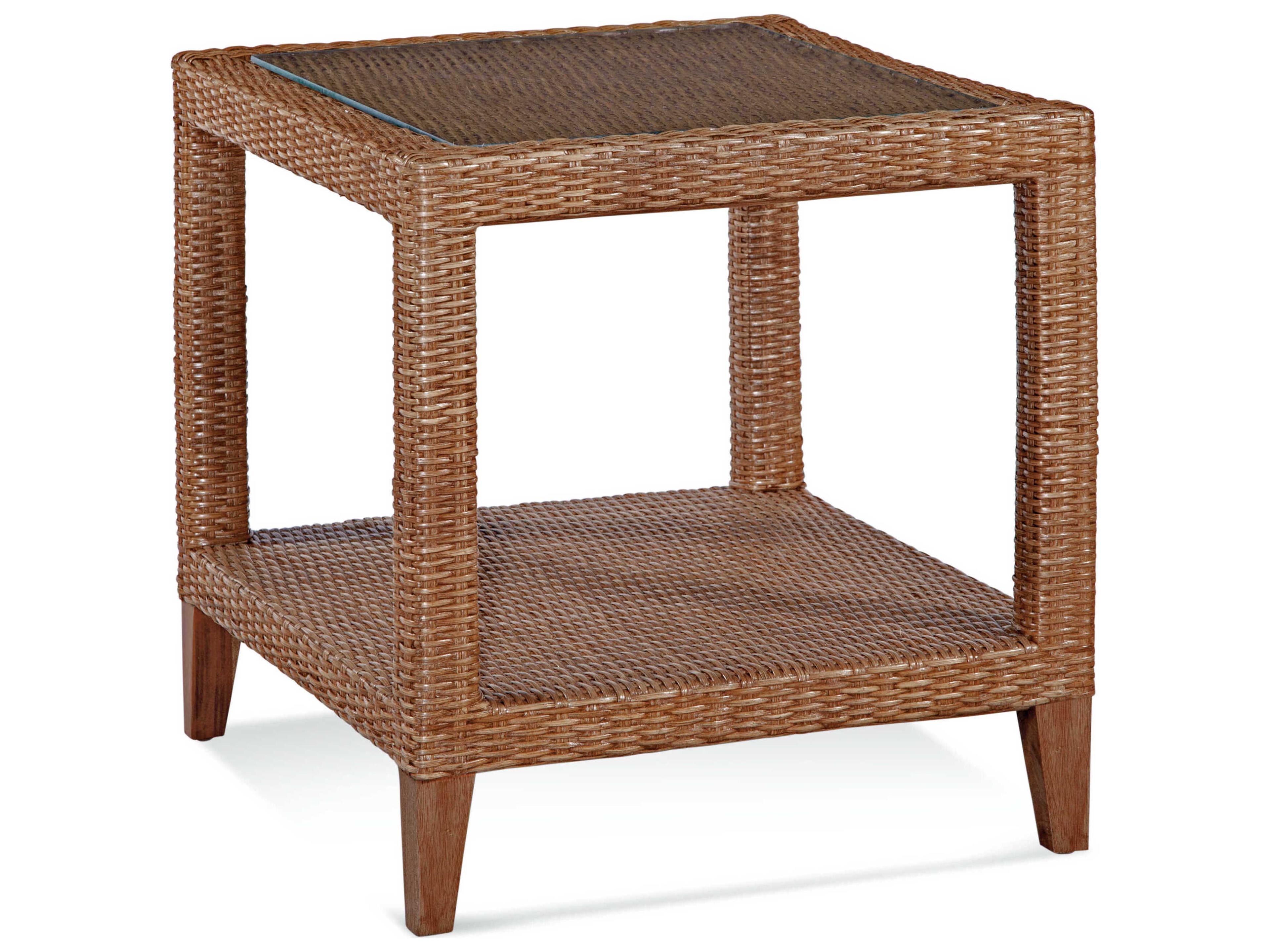 Braxton Culler Long Beach Rectangular Glass End Table