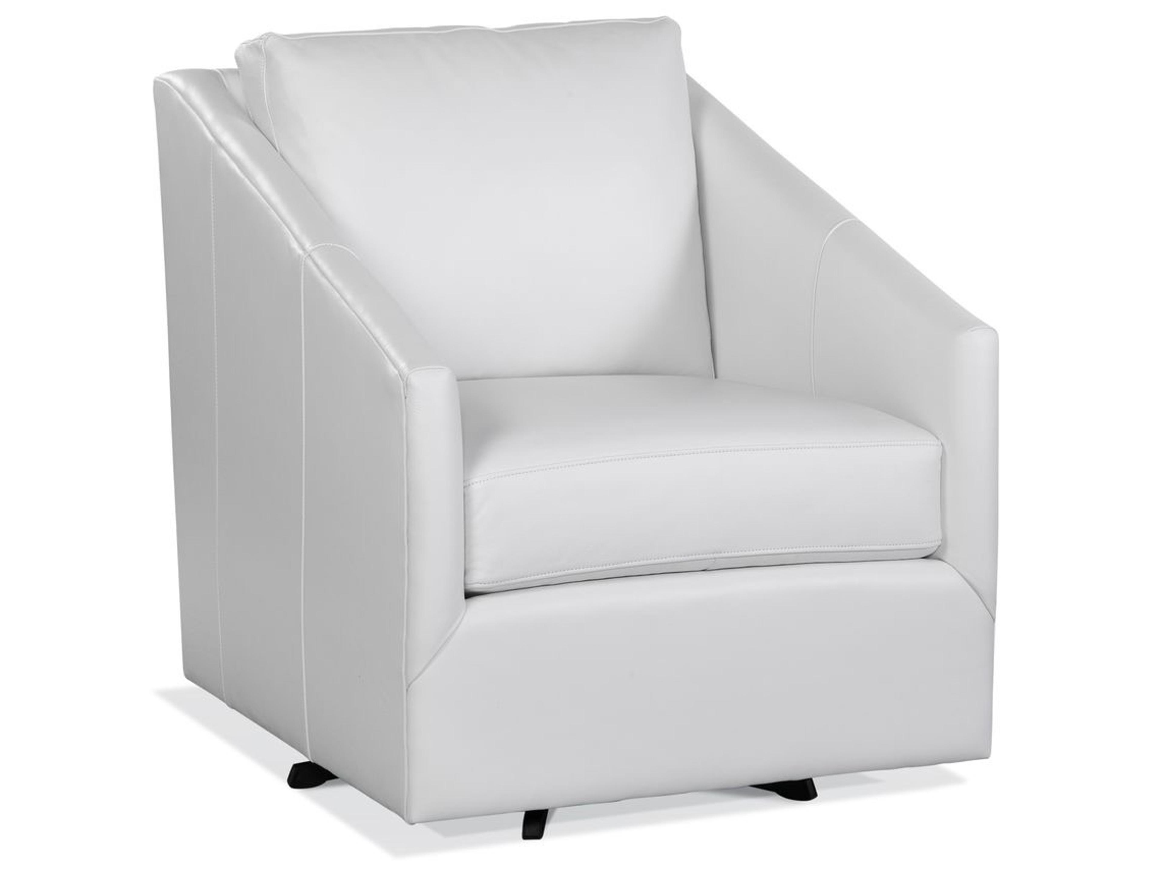 Braxton Culler Taylor Swivel Faux Leather Accent Chair