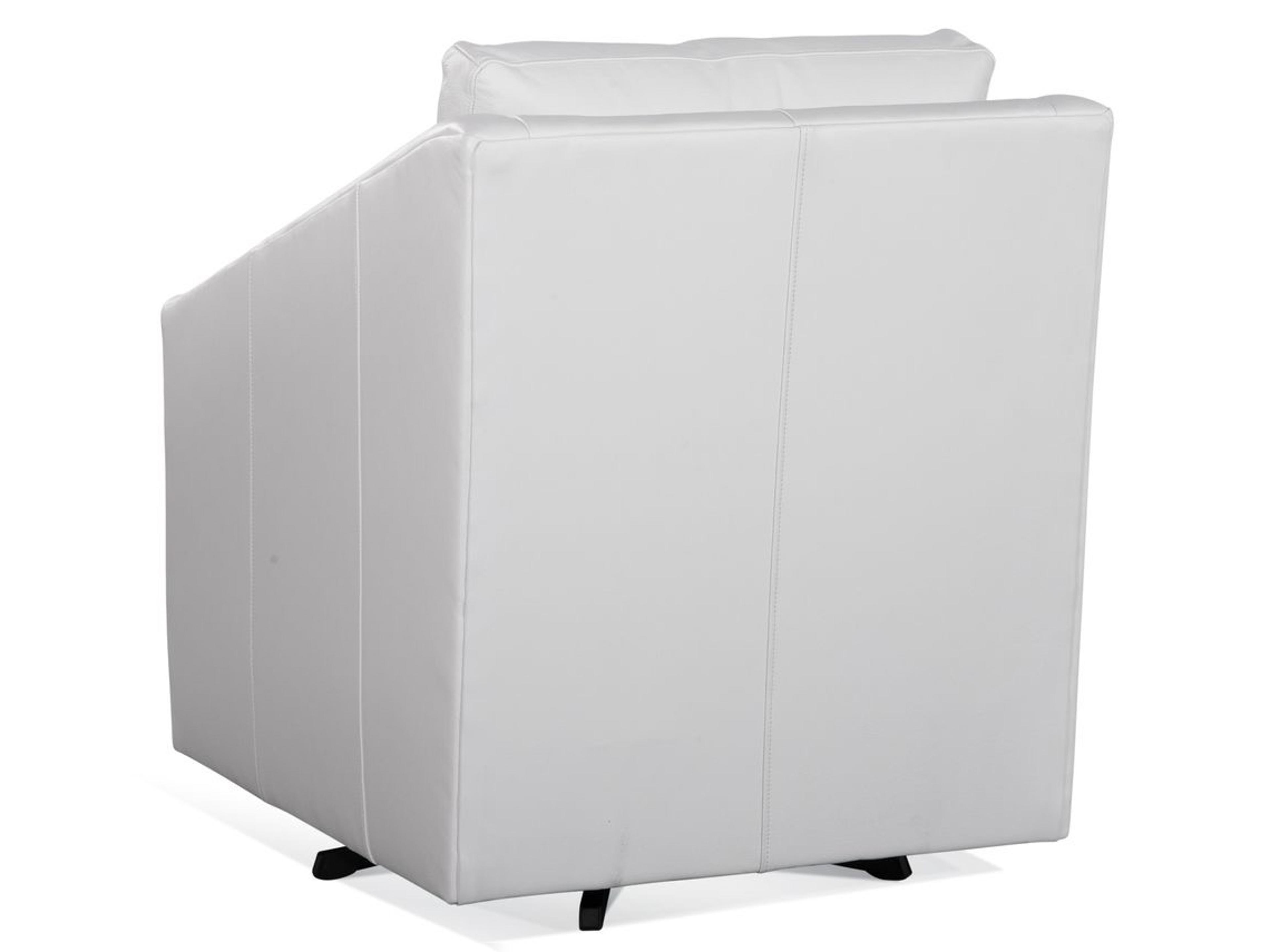 Braxton Culler Taylor Swivel Faux Leather Accent Chair