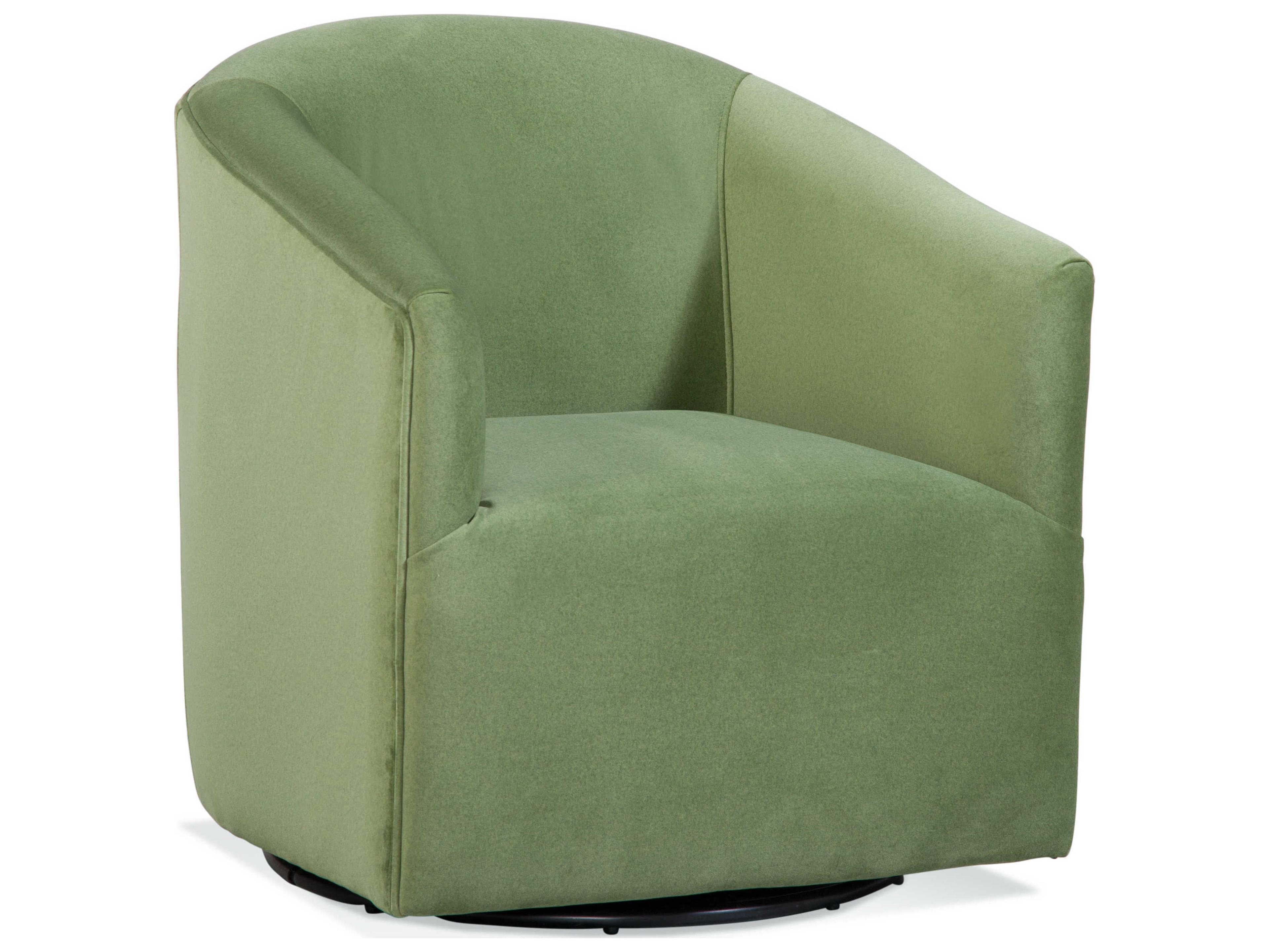 Braxton Culler Briles Swivel Fabric Accent Chair