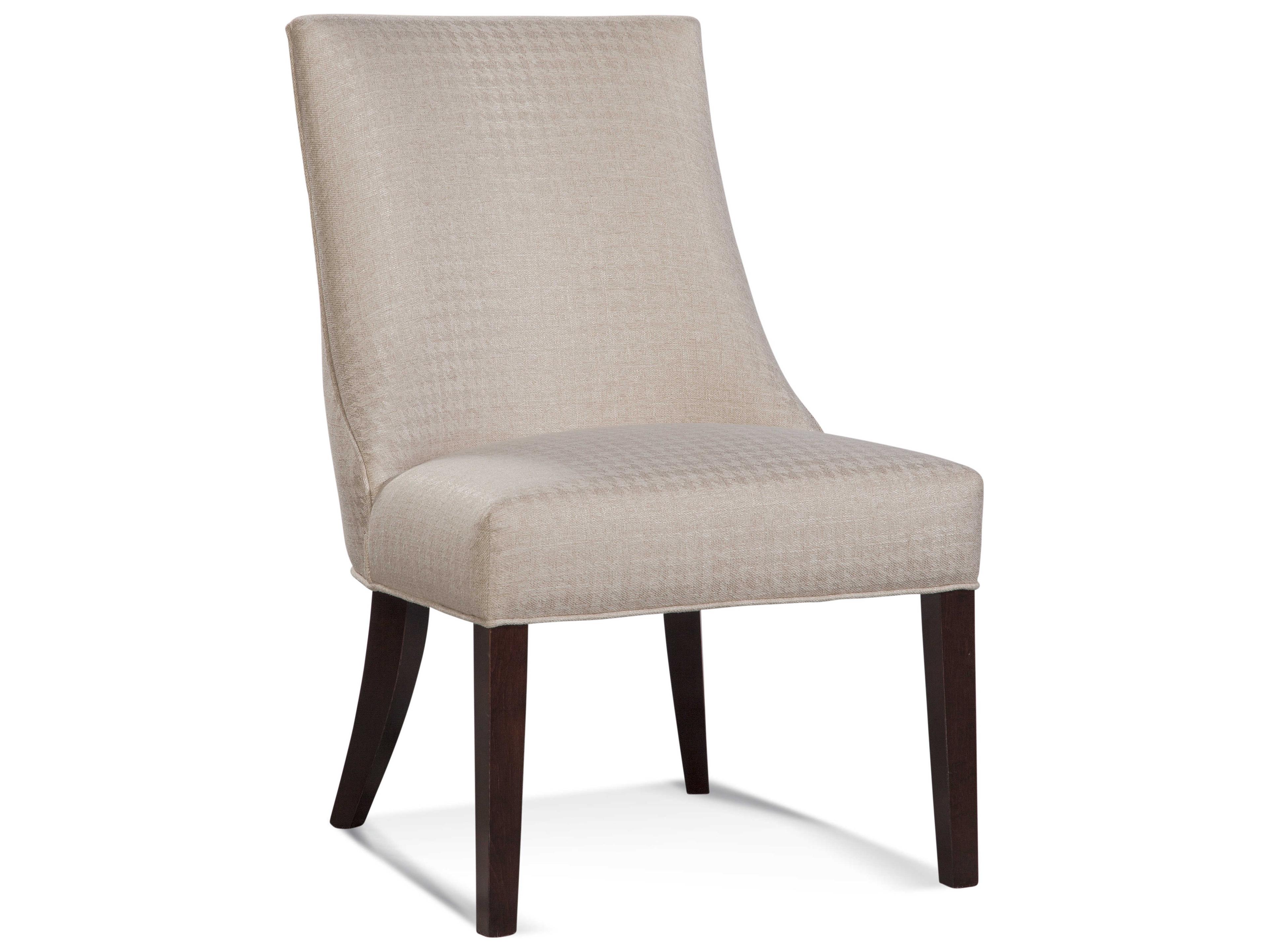 Braxton Culler Tuxedo Hardwood Beige Upholstered Side Dining Chair