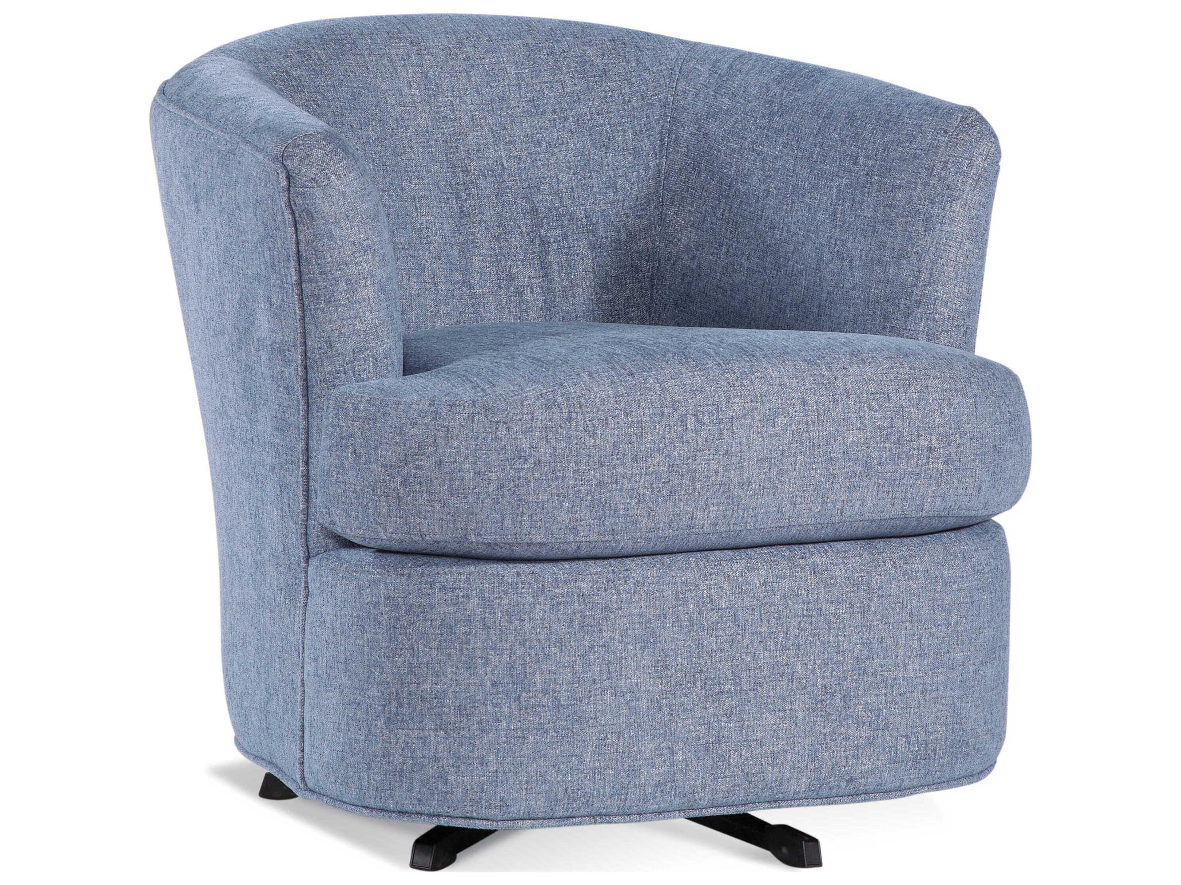 Braxton Culler Ashby Swivel Fabric Accent Chair