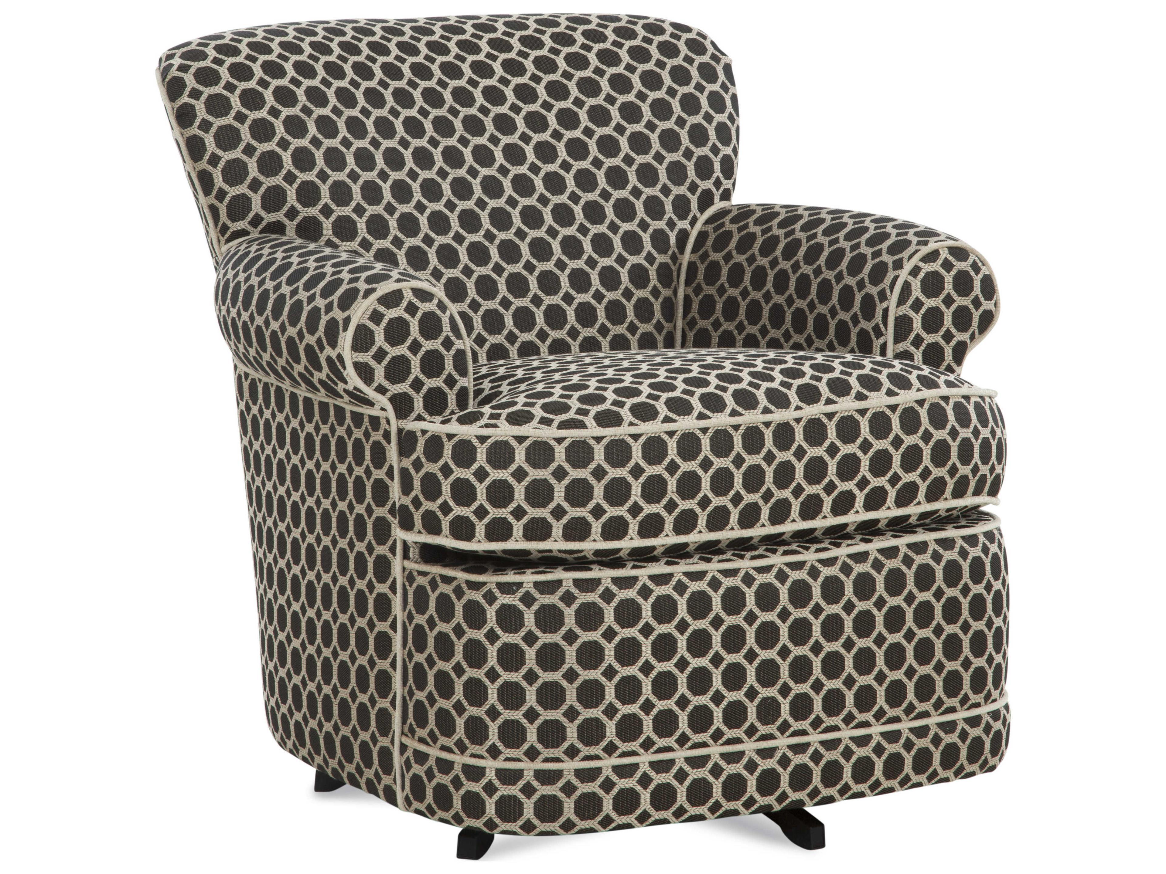 Braxton Culler Maxton Swivel Fabric Accent Chair