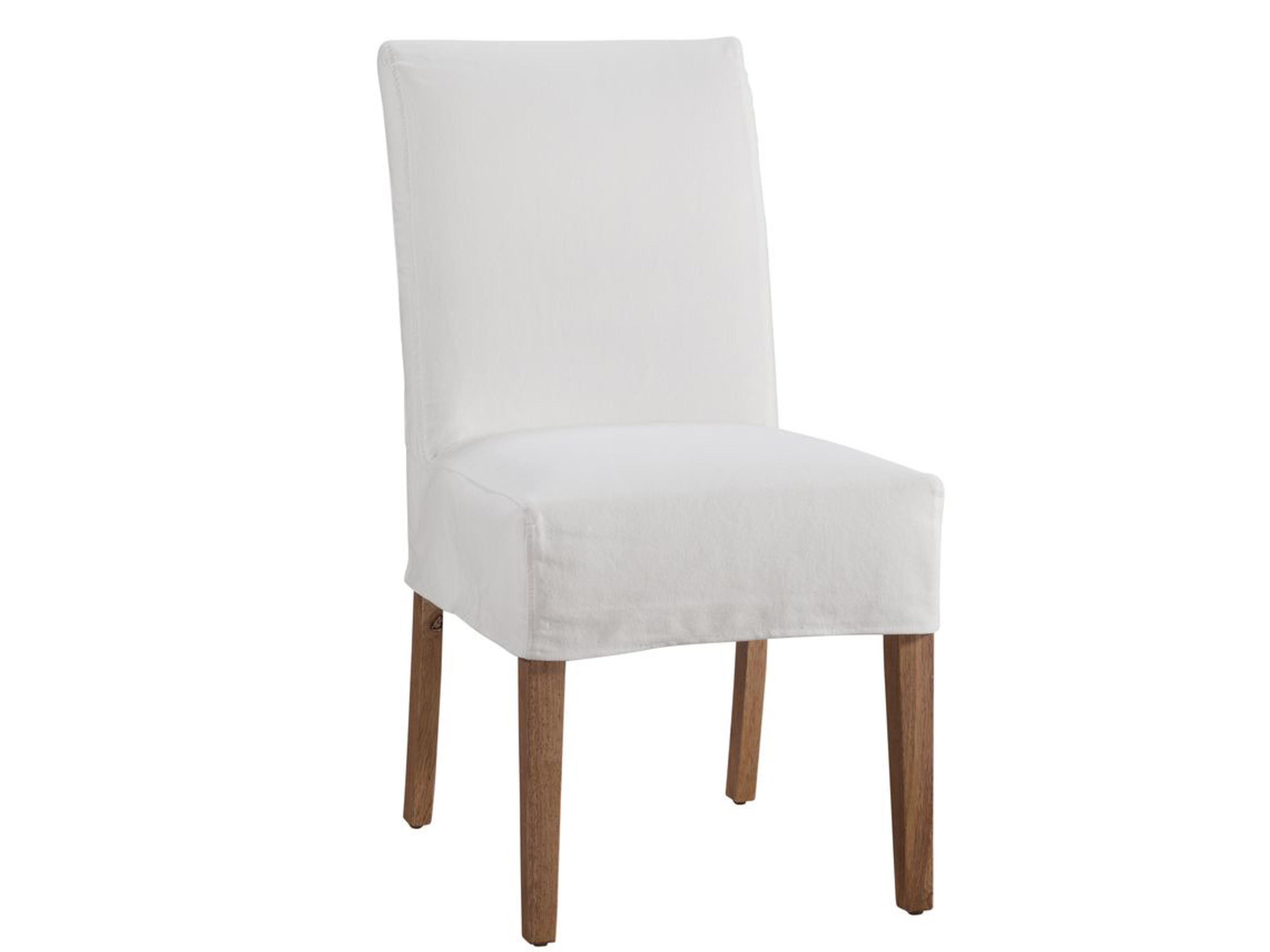 Manhattan Hardwood White Upholstered Side Dining Chair