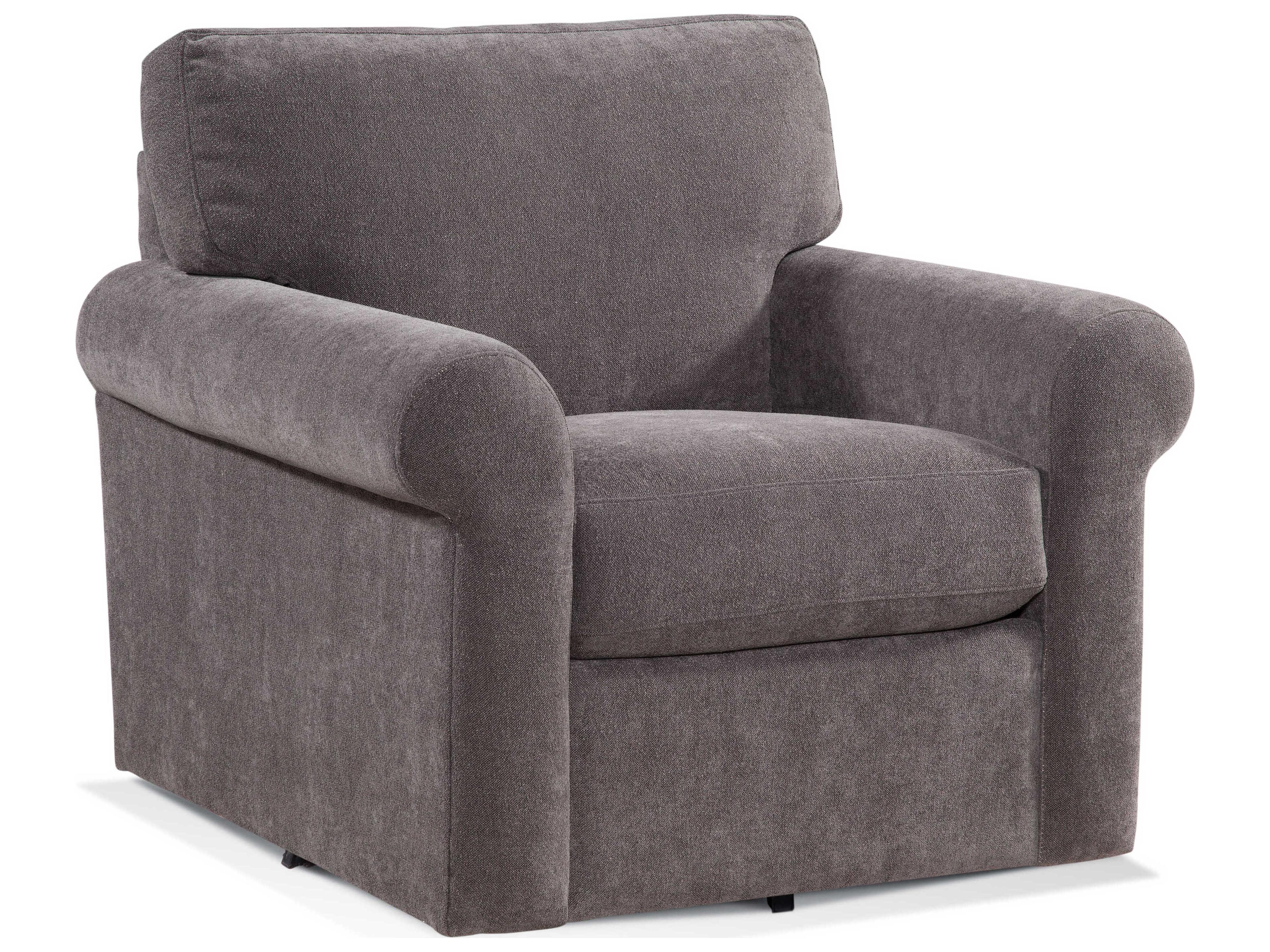 Braxton Culler Bedford Swivel Fabric Accent Chair