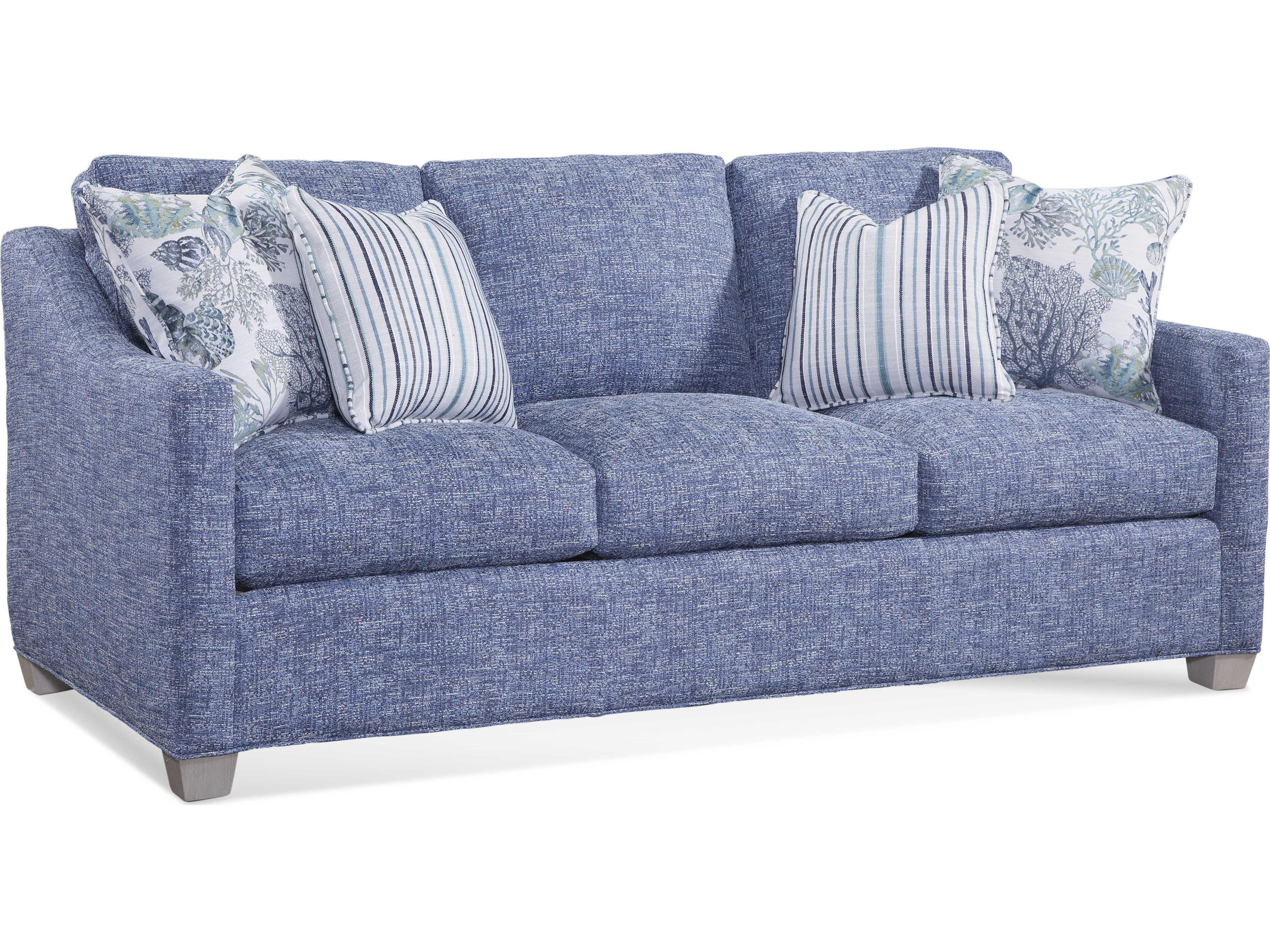 Oliver 3-Seat Rattan Sofa with Custom Fabric Options