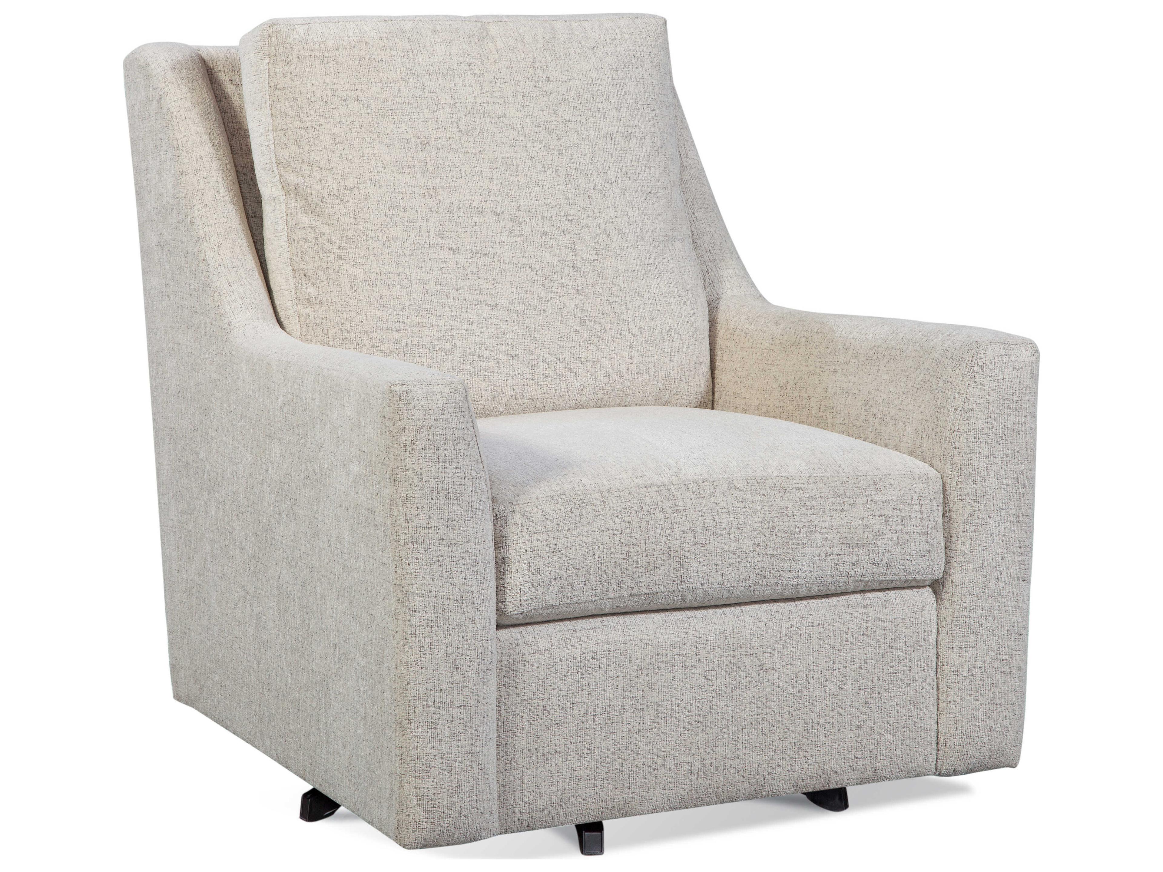 Columbus Swivel Fabric Accent Chair