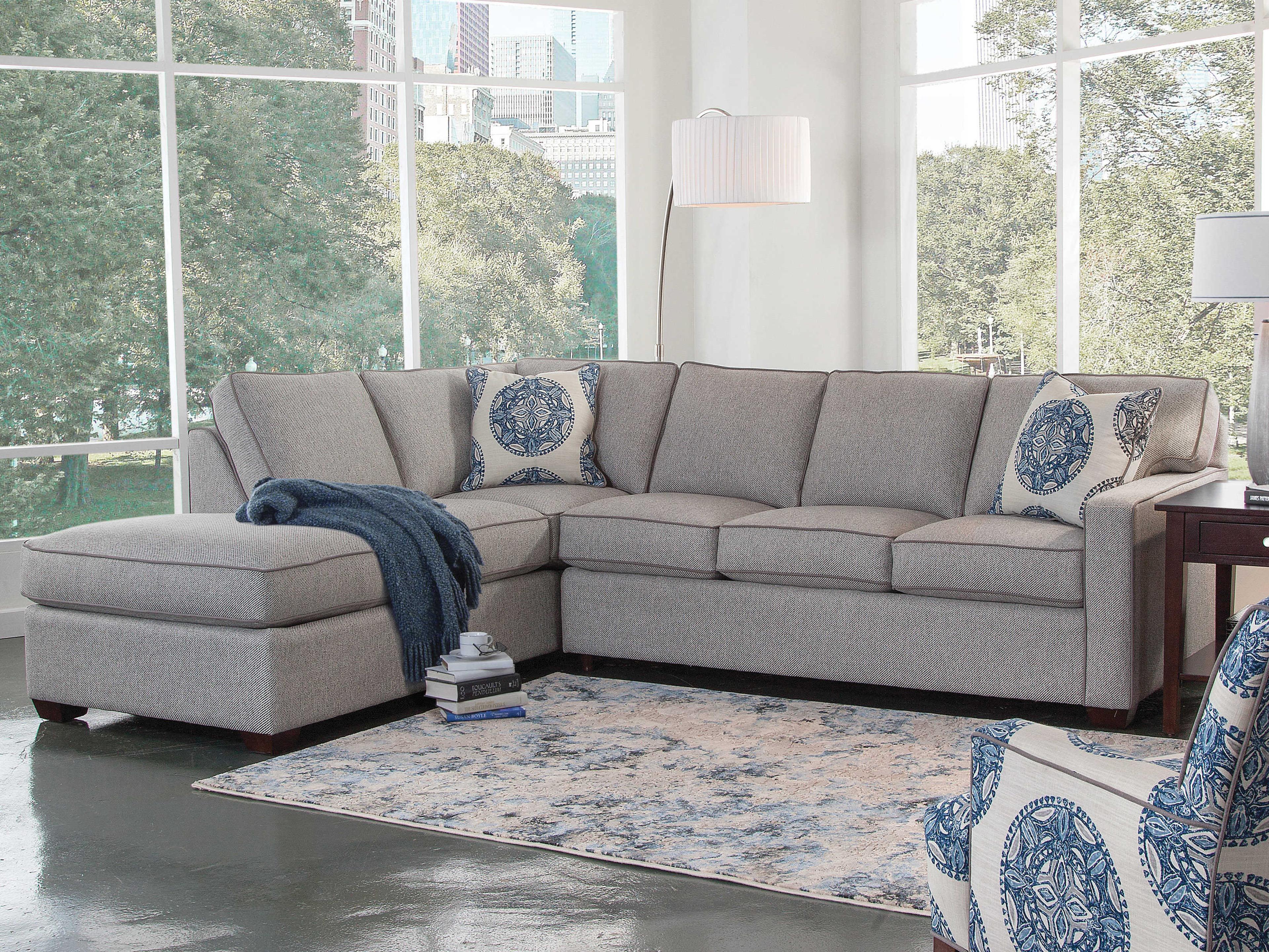 Braxton Culler Gramercy Park 2-Piece Upholstered Sectional Sofa