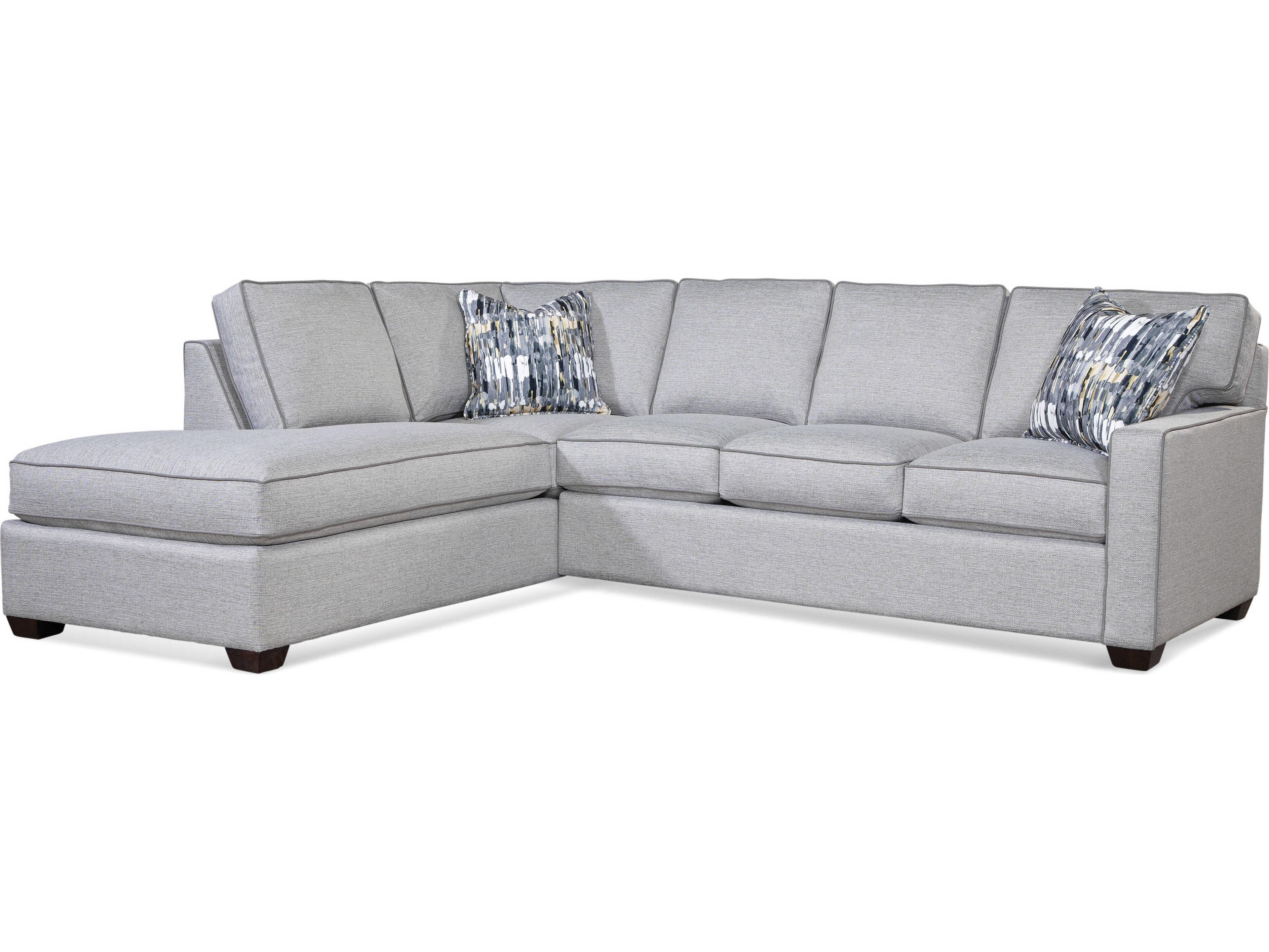 Gramercy Park Upholstered Sectional Sofa with Sleeper