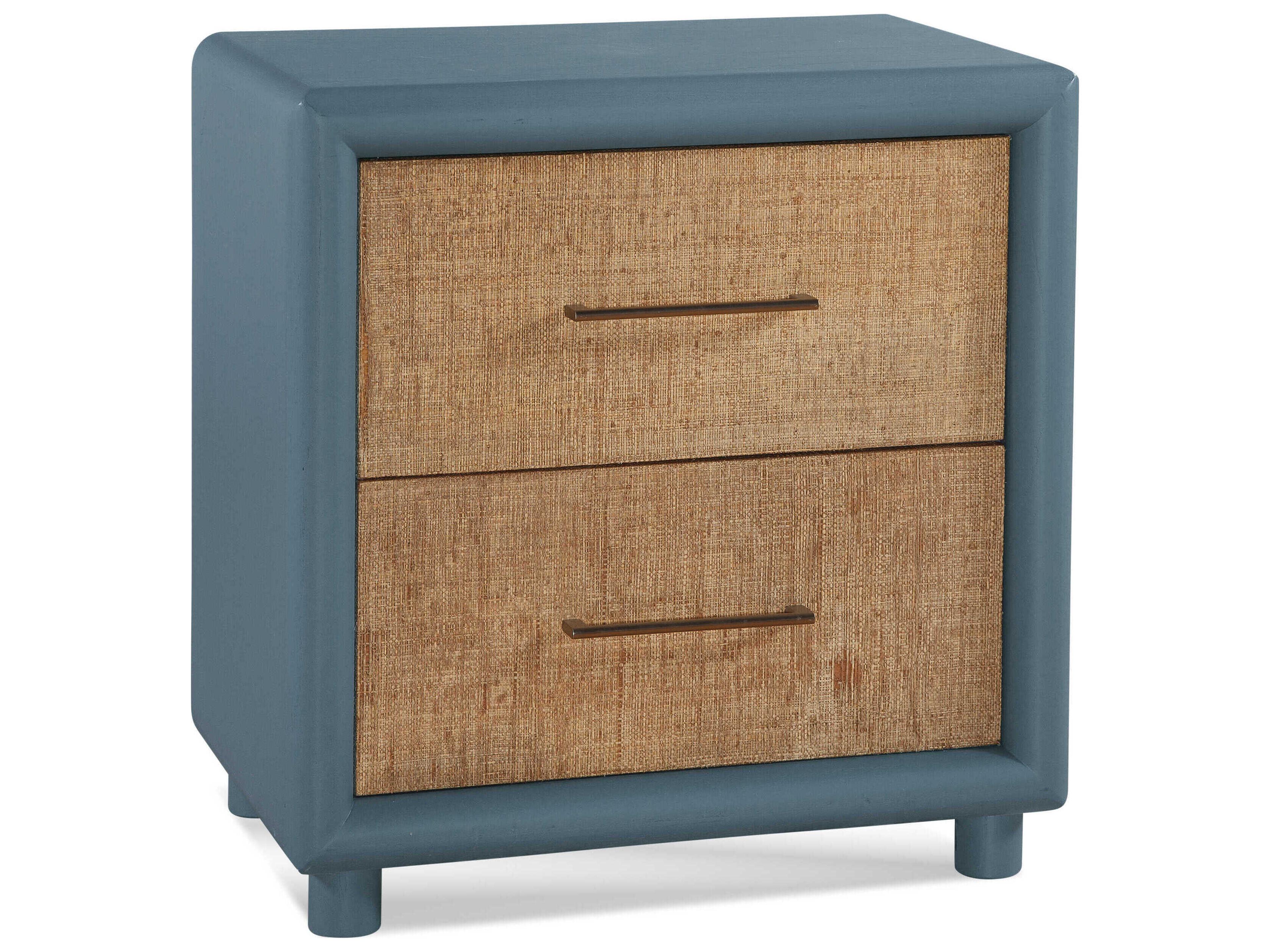 Braxton Culler Nova 2-Drawers Brown Mindi Wood Nightstand