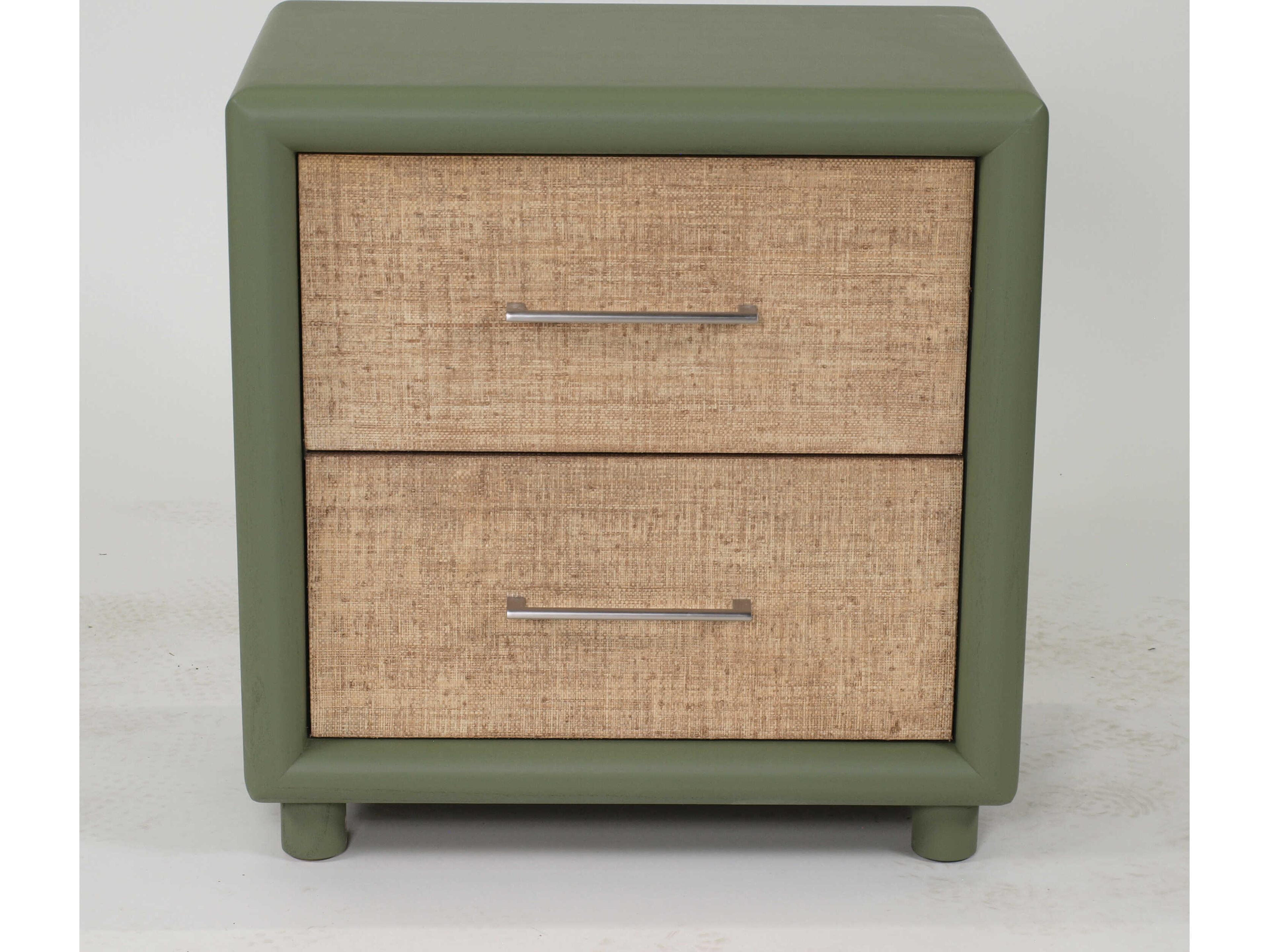 Braxton Culler Nova 2-Drawers Brown Mindi Wood Nightstand