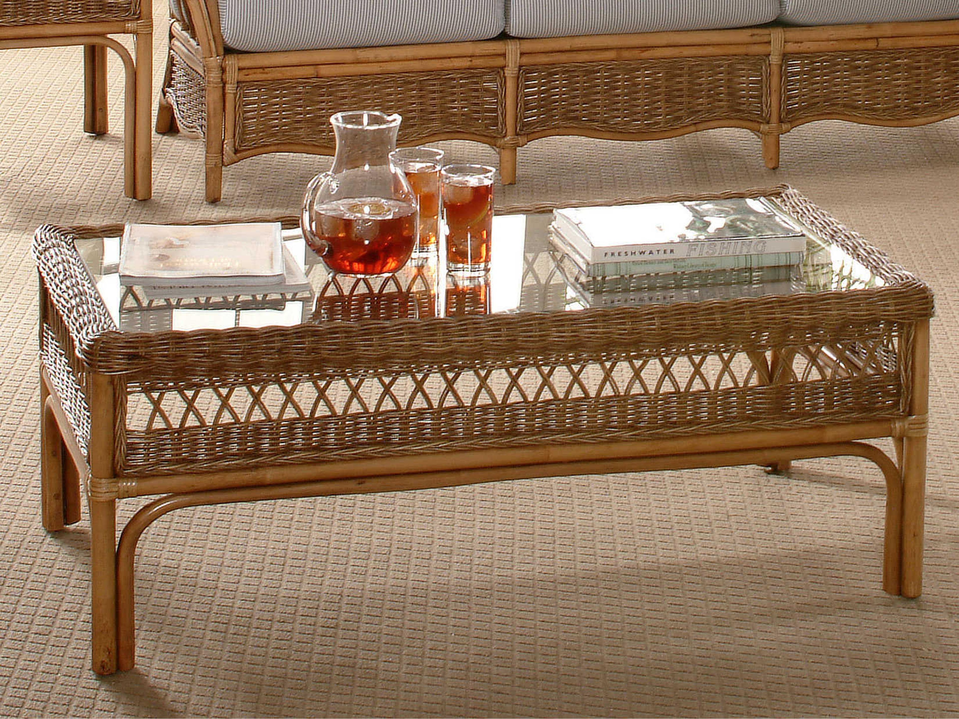 Braxton Culler Nassau Rectangular Glass Coffee Table