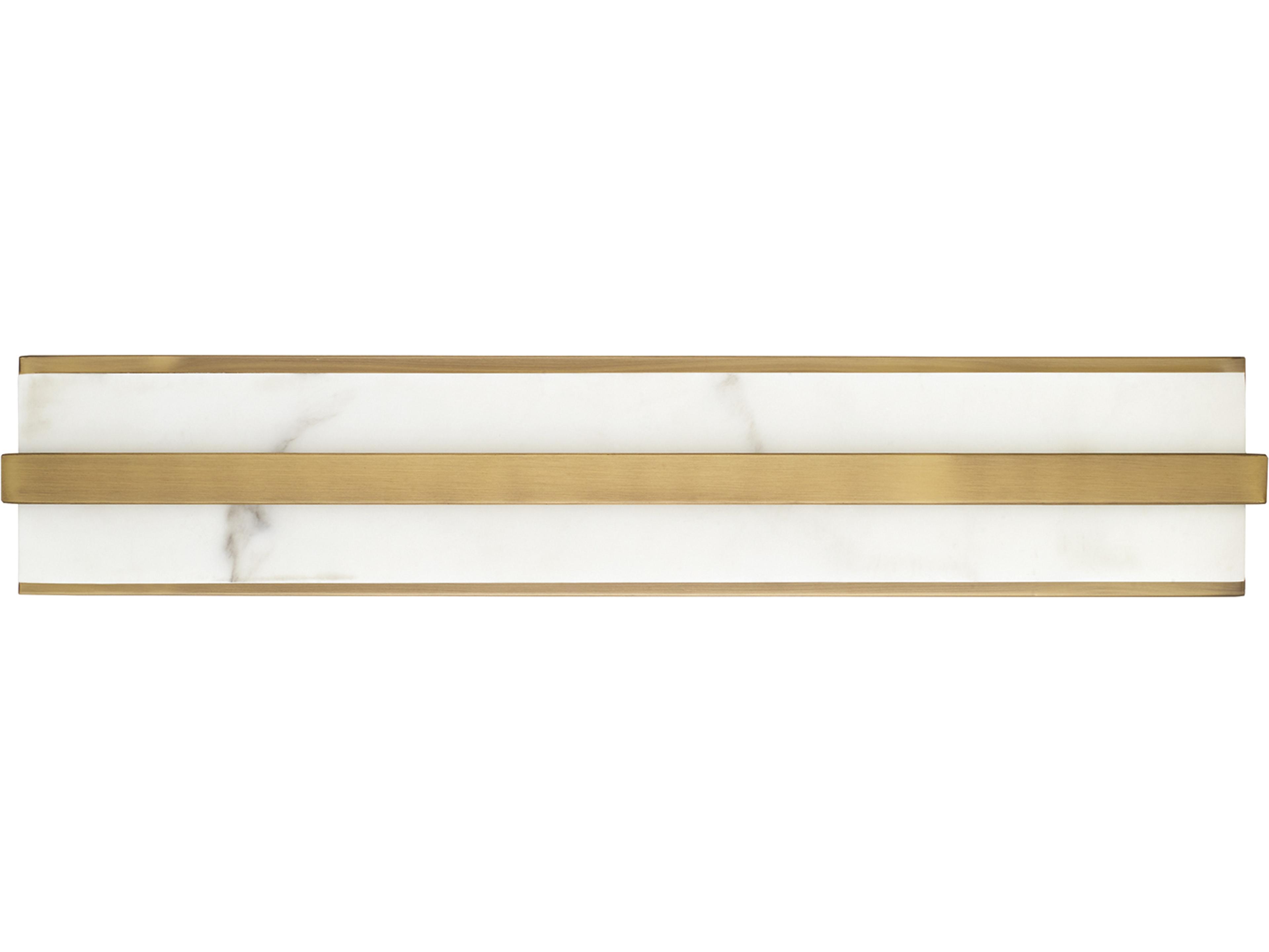 Capital Lighting Noah 1-light Aged Brass Vanity Light