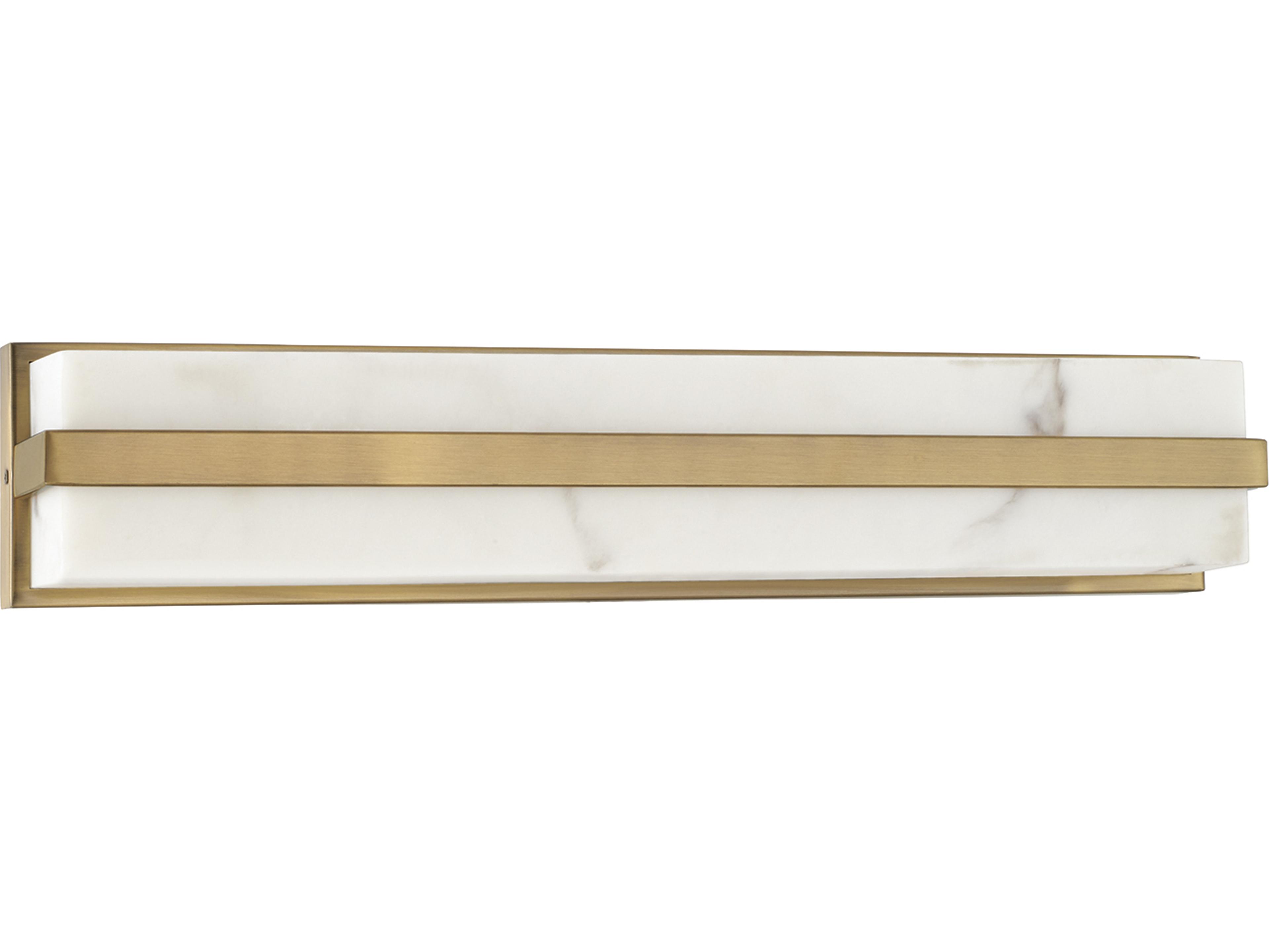 Capital Lighting Noah 1-light Aged Brass Vanity Light