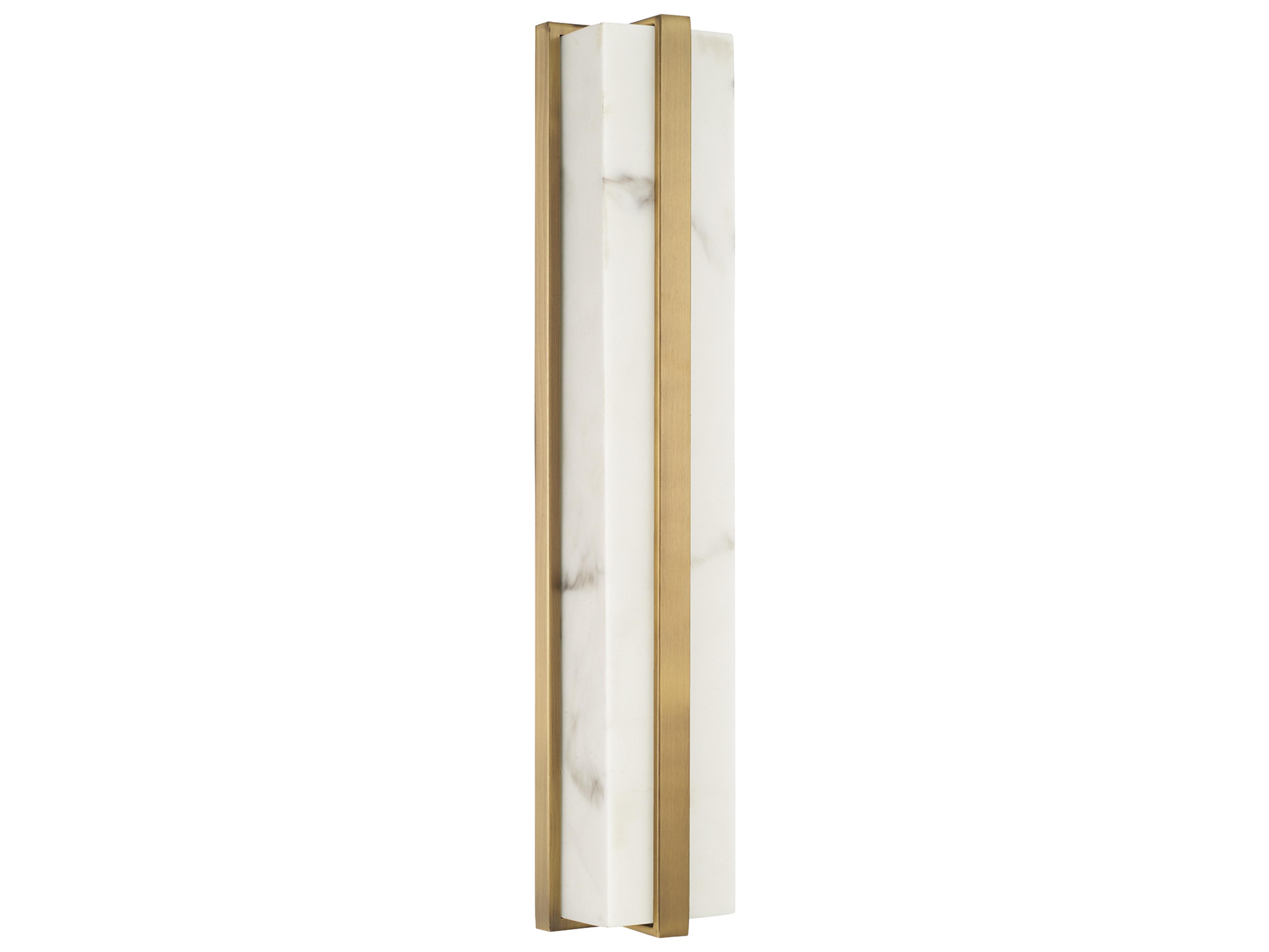 Noah 1-light Aged Brass Vanity Light
