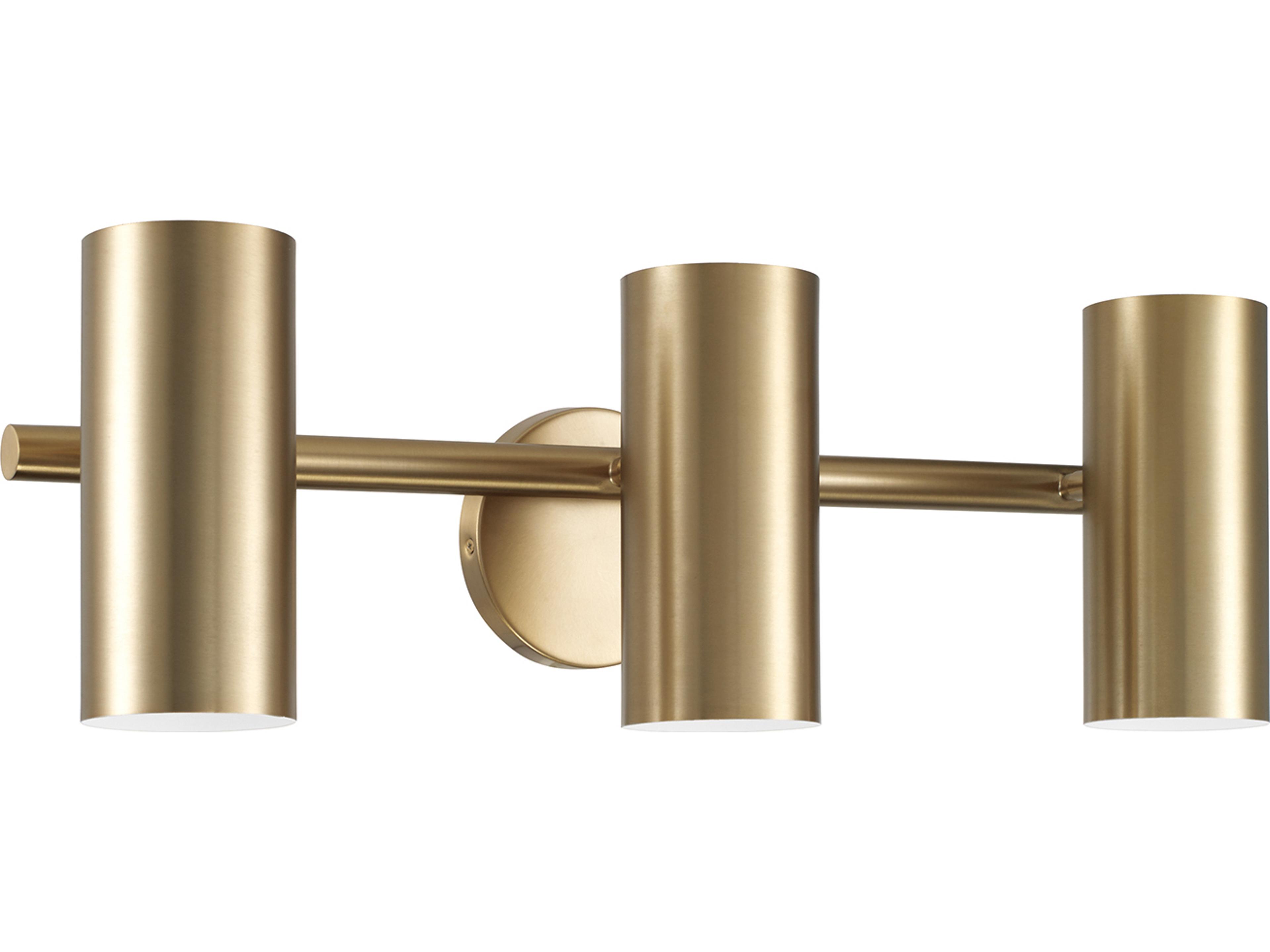 Robbie 3-light Aged Brass Vanity Light