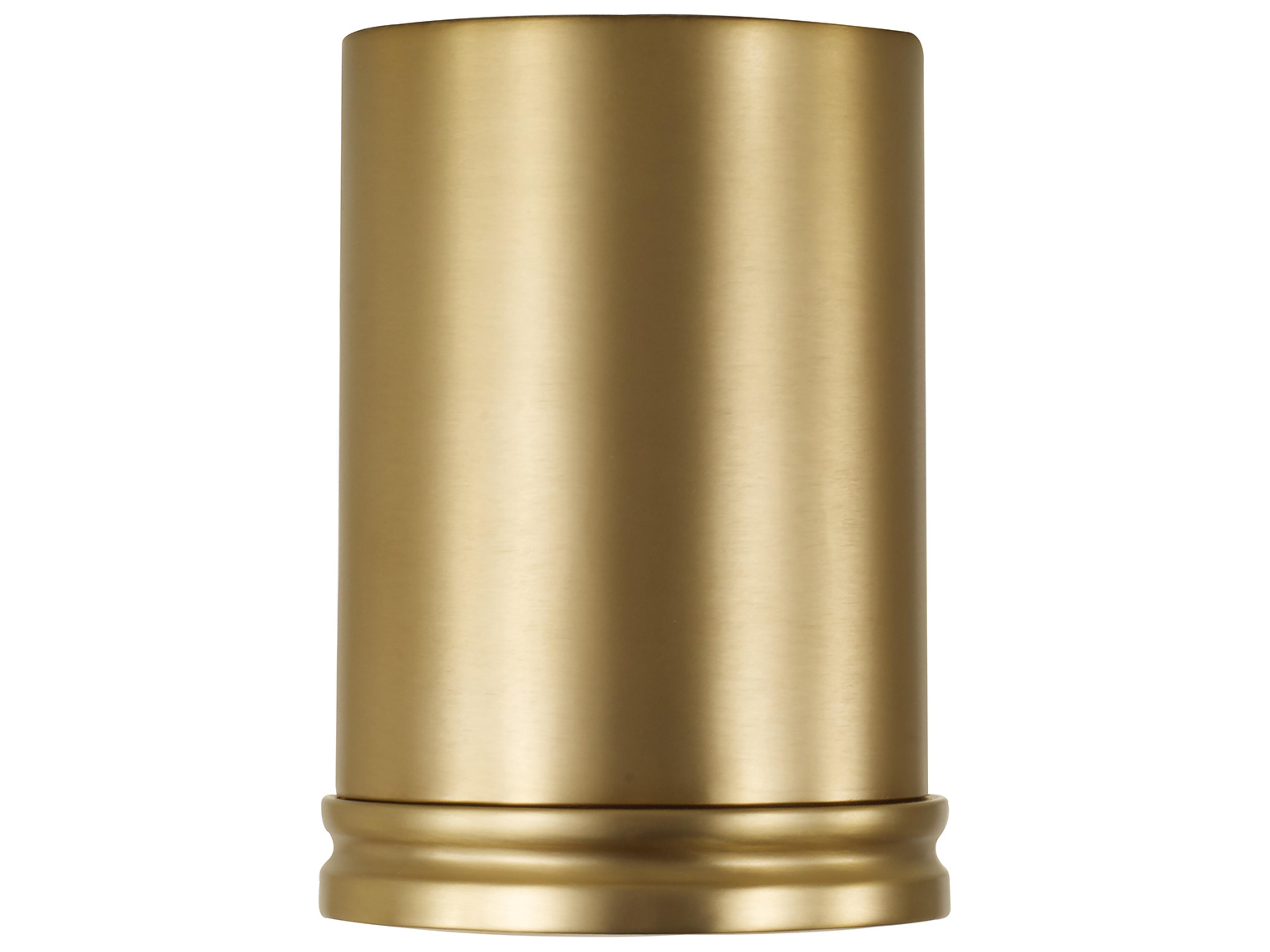 Capital Lighting Griffin 1-light Aged Brass Flush Mount