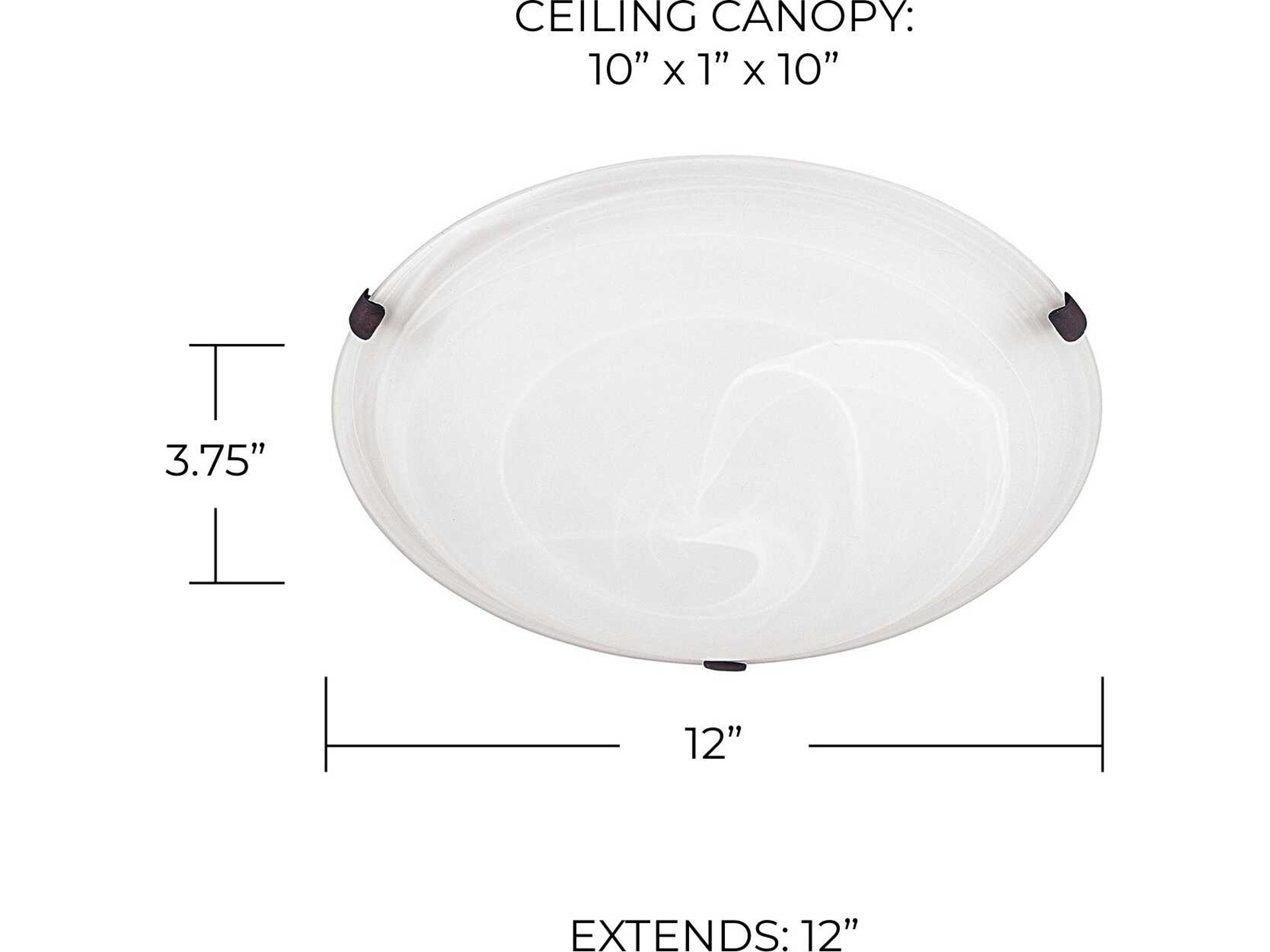 Capital Lighting 2-Light Multiple Es White Glass Bowl Flush Mount