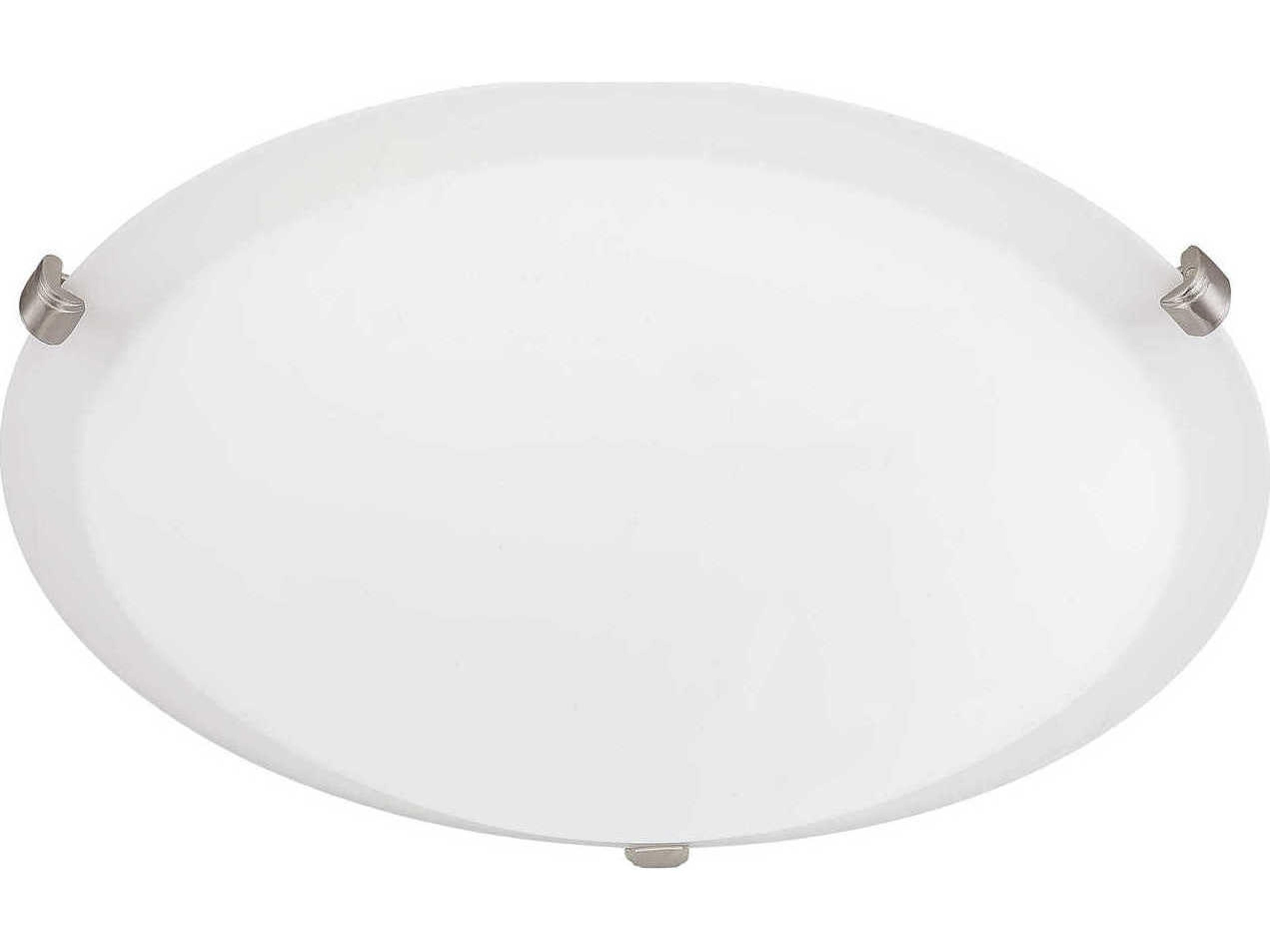 Capital Lighting 3-Light Multiple Es White Glass Bowl Flush Mount