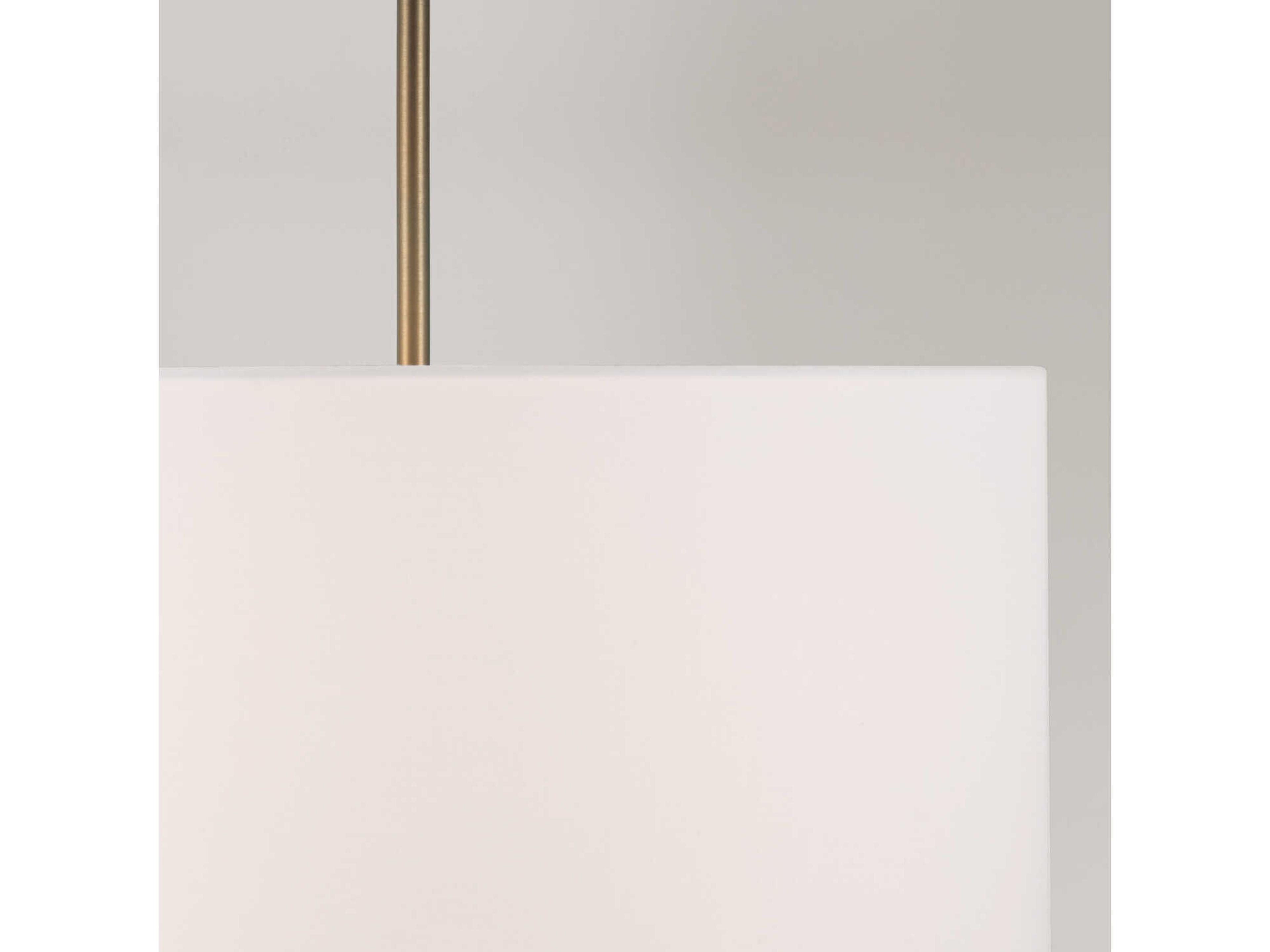 Capital Lighting Alan 3-Light Aged Brass Drum Pendant