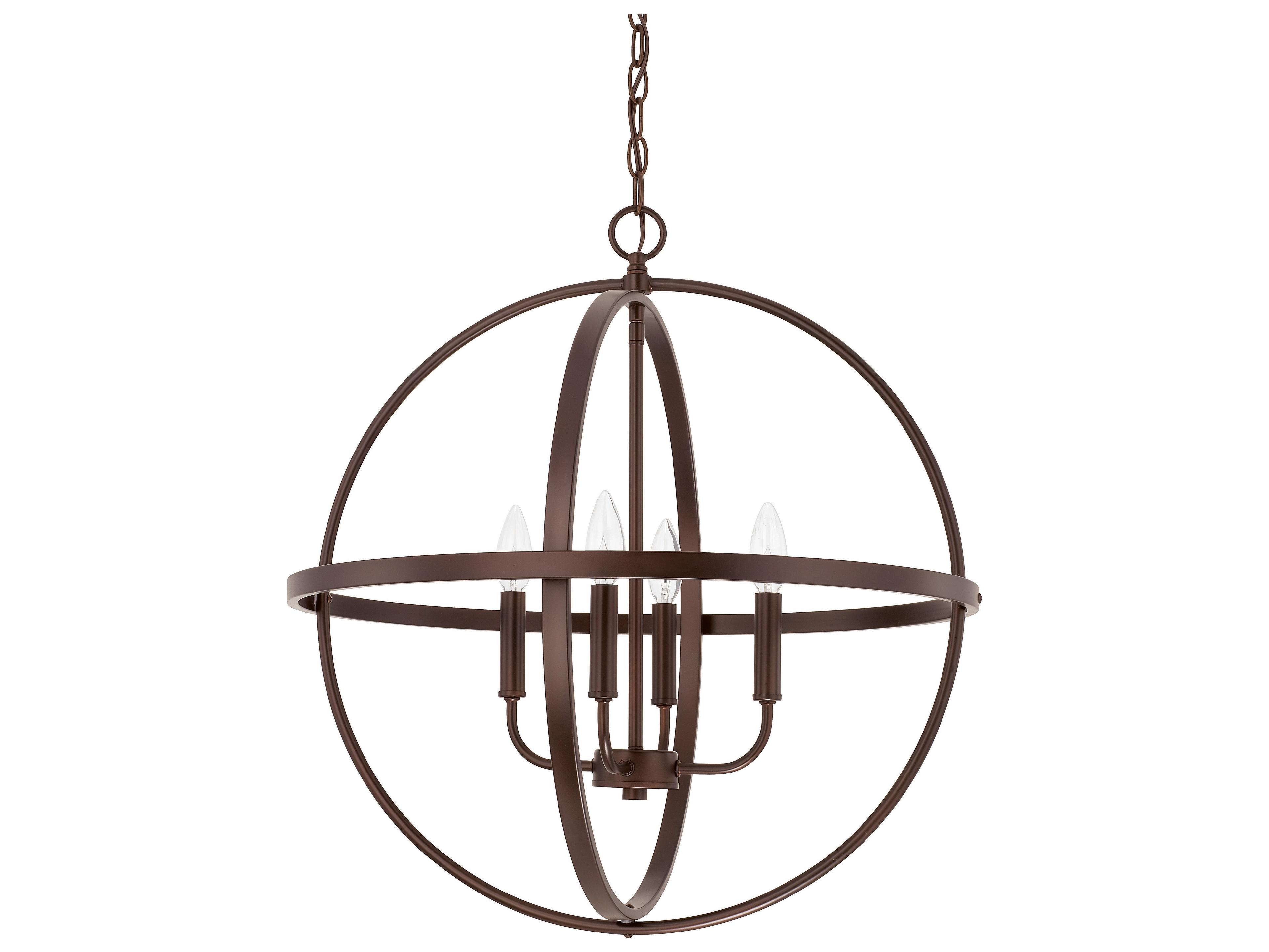 Hartwell 4-Light Bronze Pendant