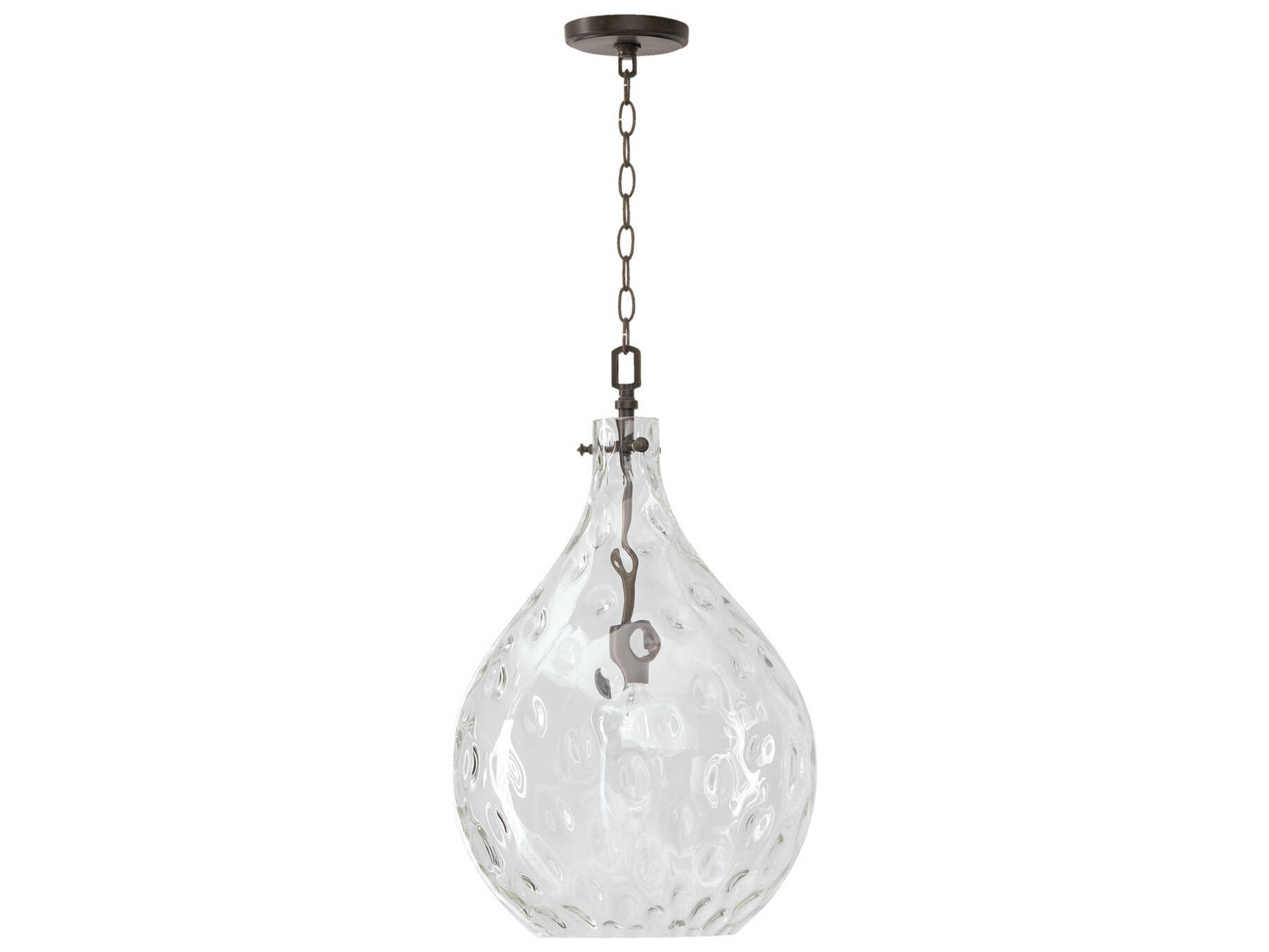 Bristol 1-Light Farm House Brown Glass Globe Pendant