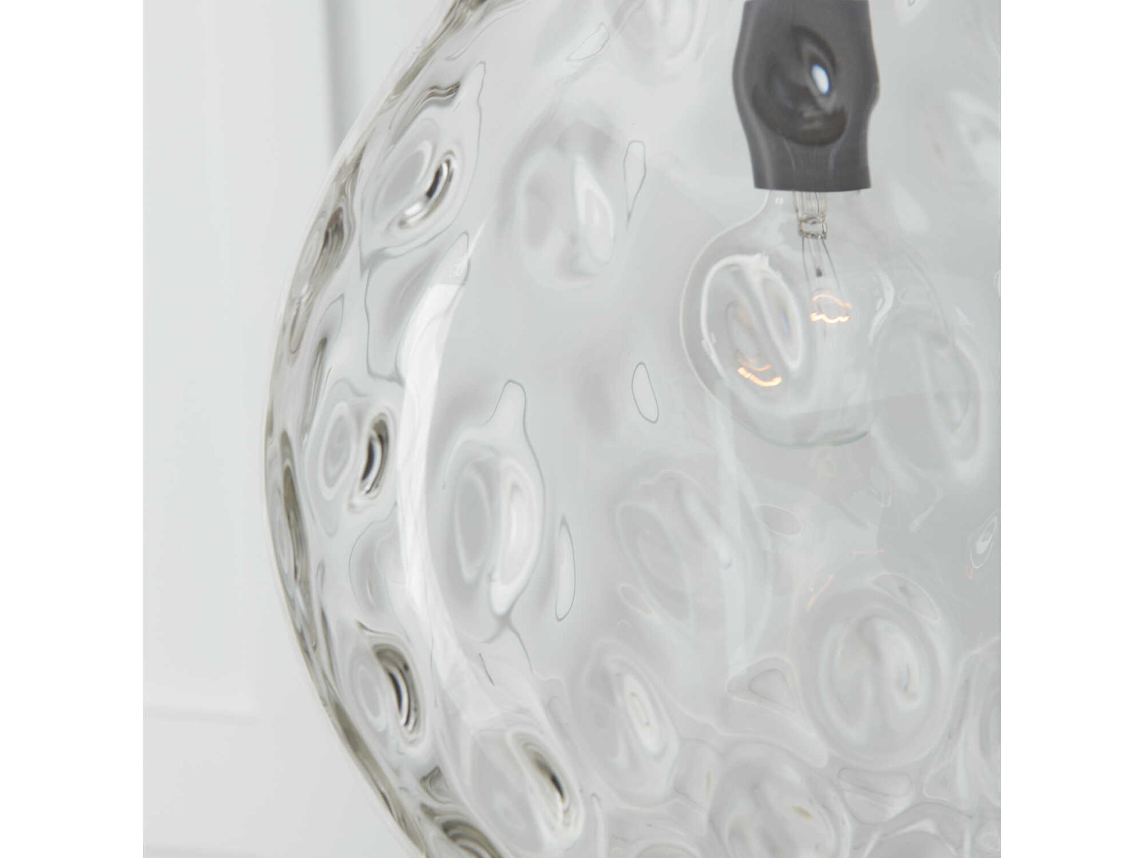 Capital Lighting Bristol 1-Light Farm House Brown Glass Globe Pendant