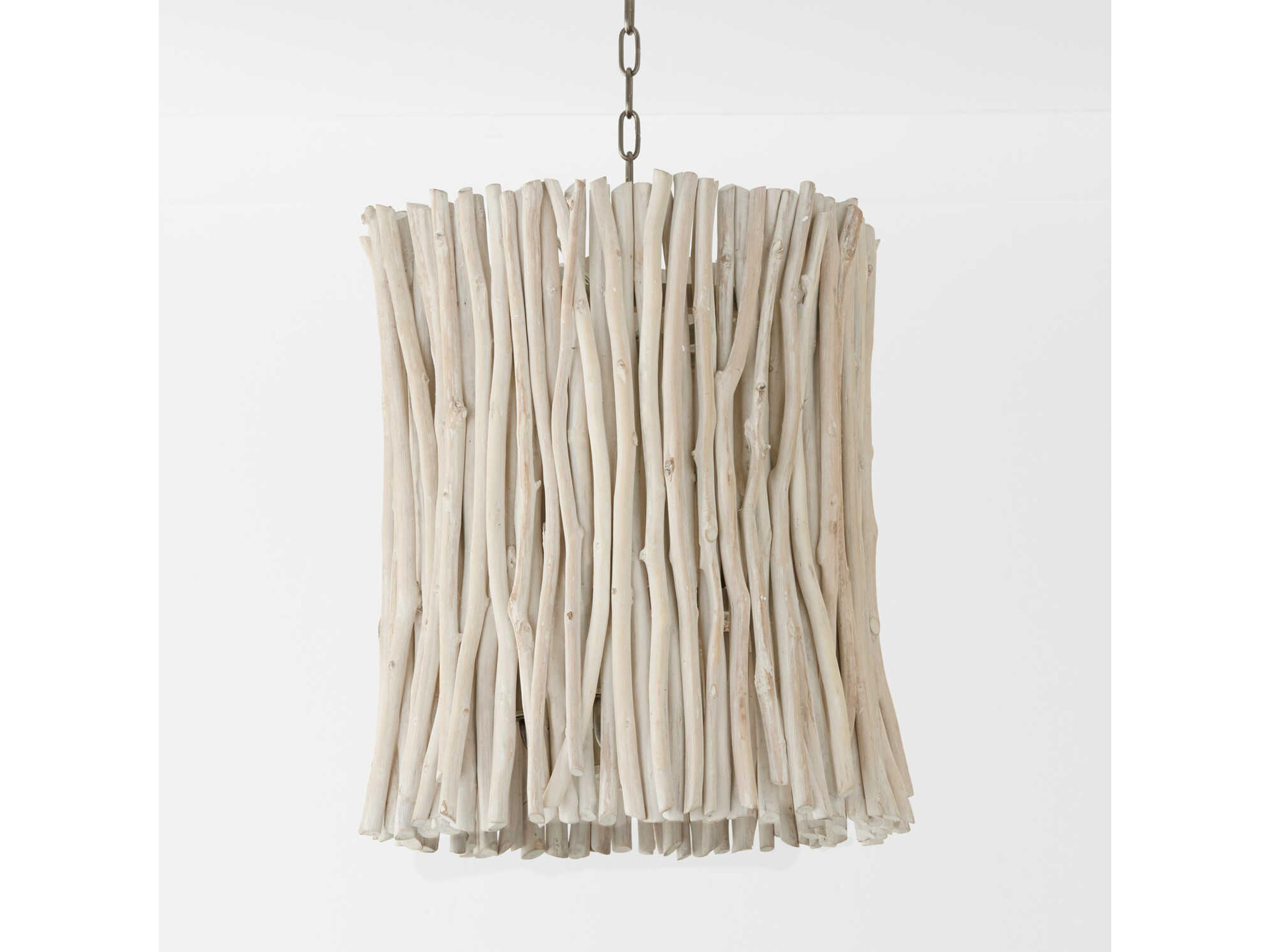 Capital Lighting Cara 4-Light Brushed Pewter Gray Cylinder Chandelier