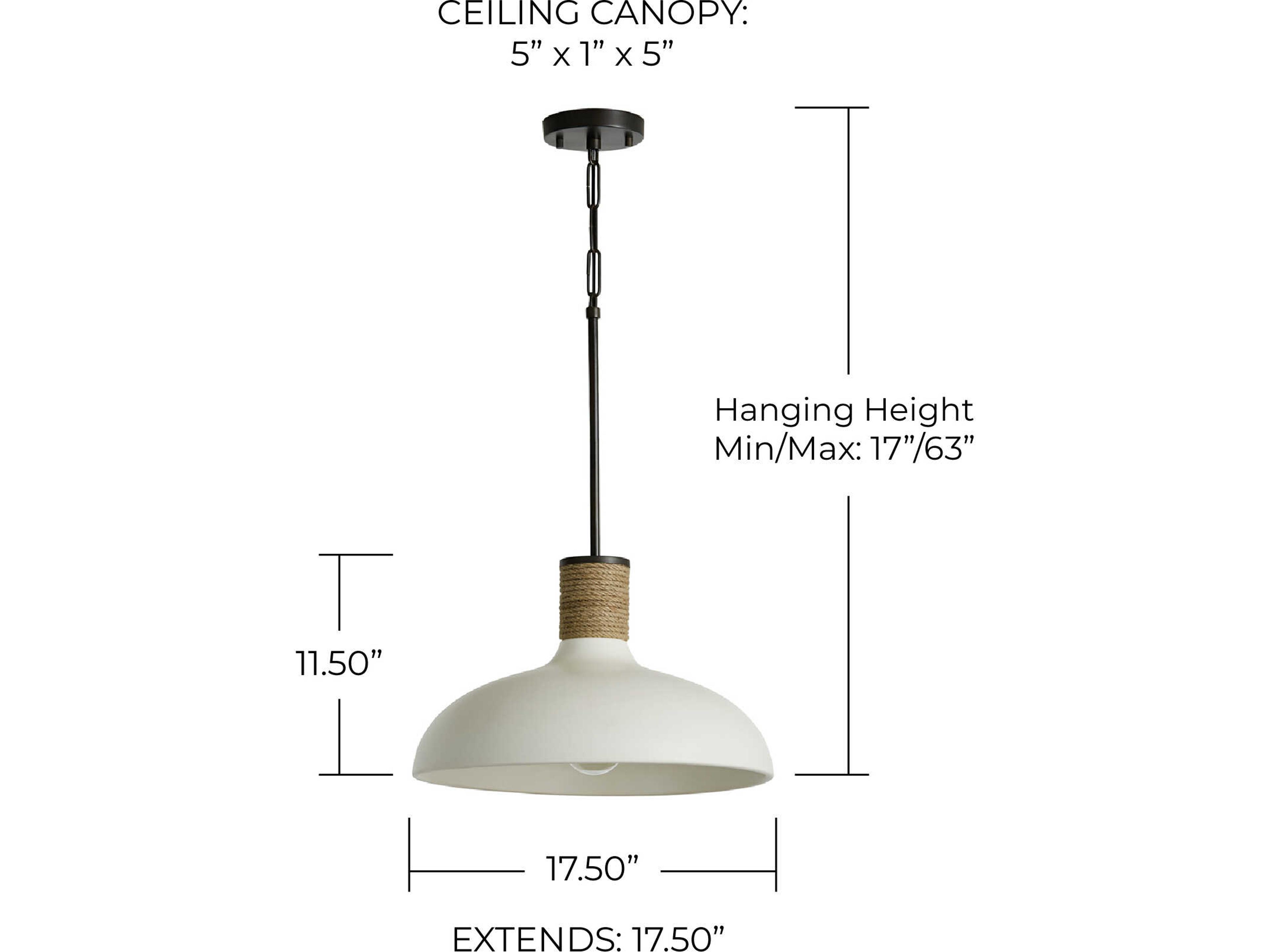 Capital Lighting 1-Light Dark Pewter Bowl Pendant