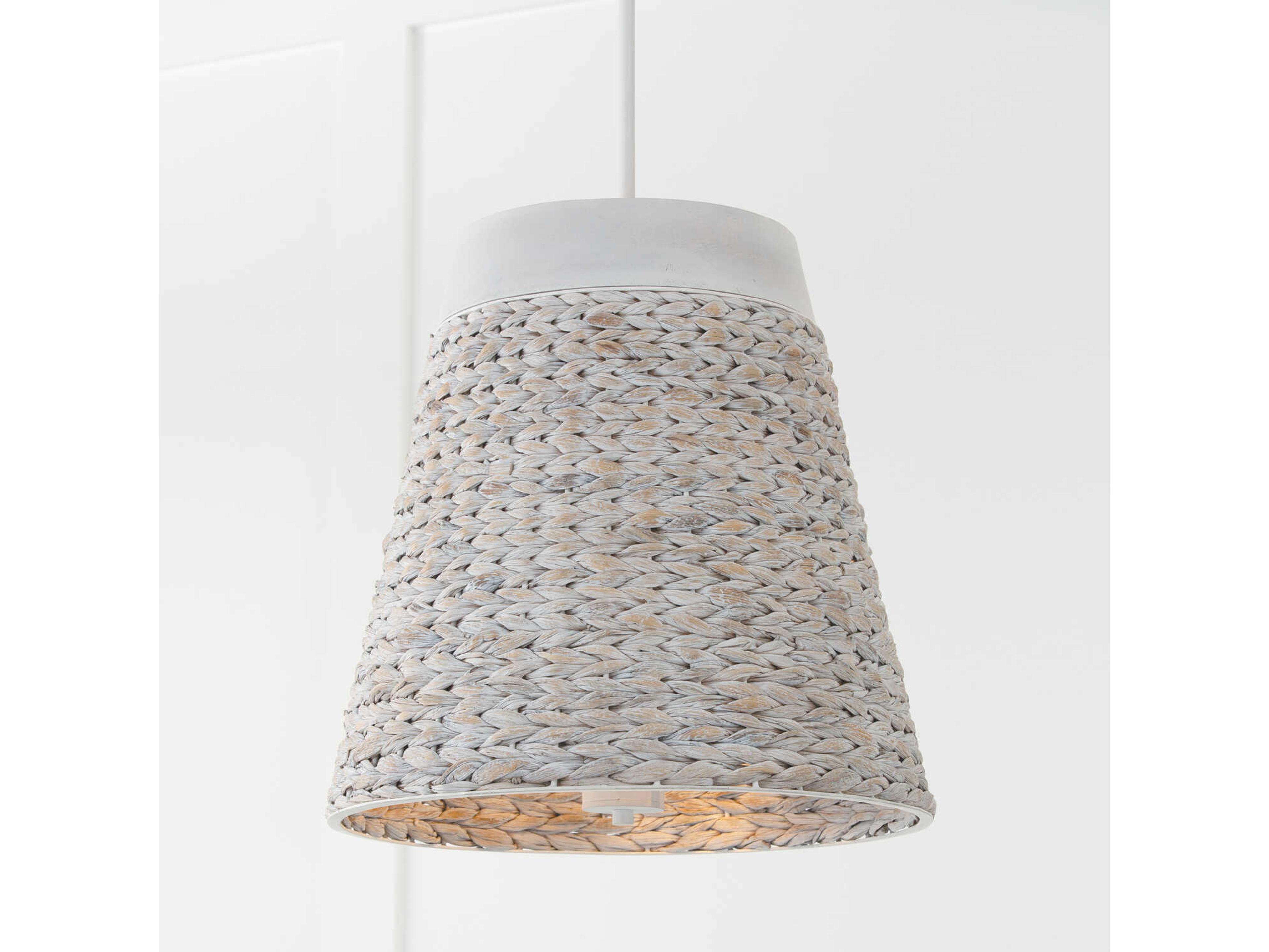 Capital Lighting Tallulah 4-Light Chalk Wash White Empire Pendant